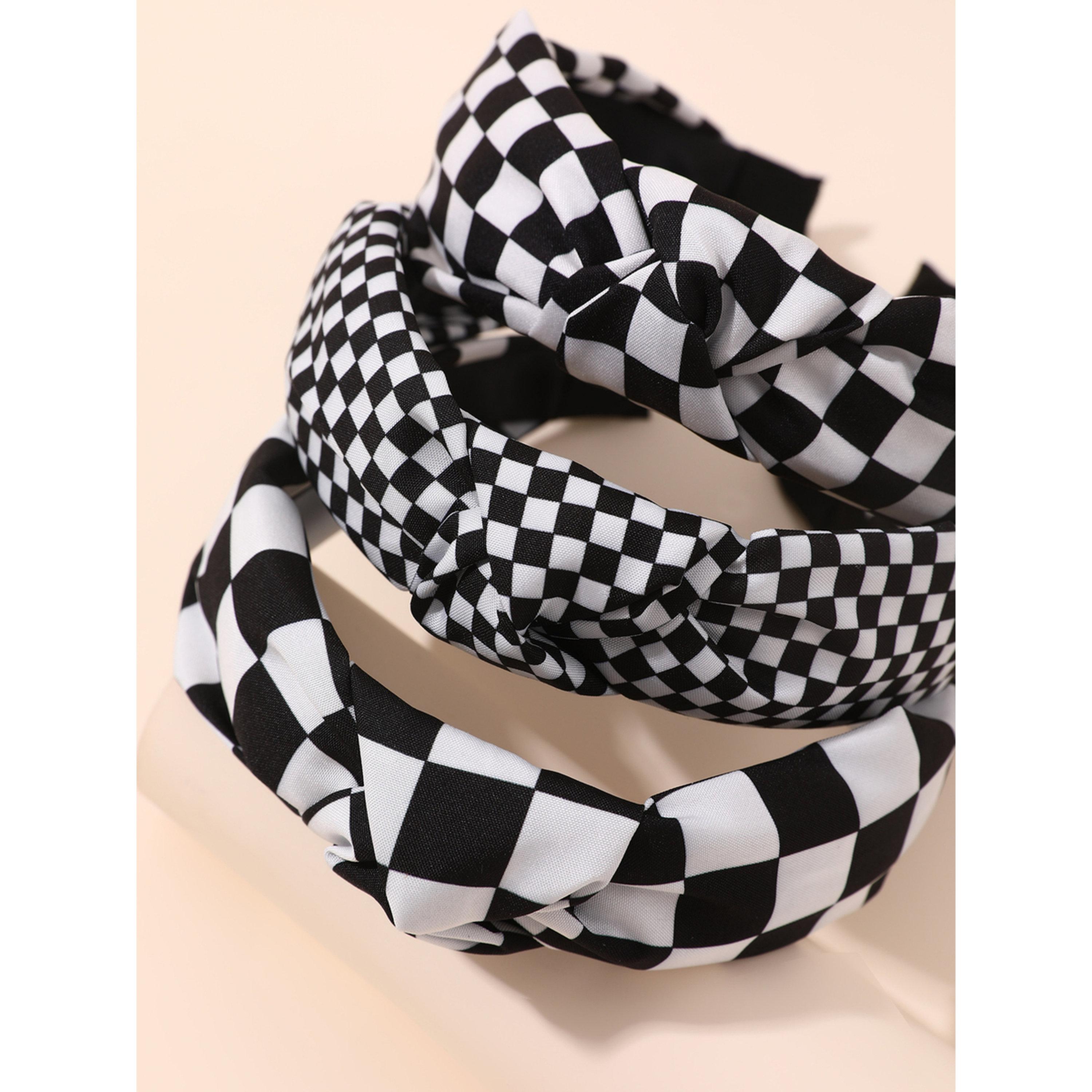 Take Two Pack of 3 - Checkerboard Headband-women-hairaccessories-bands-image-5