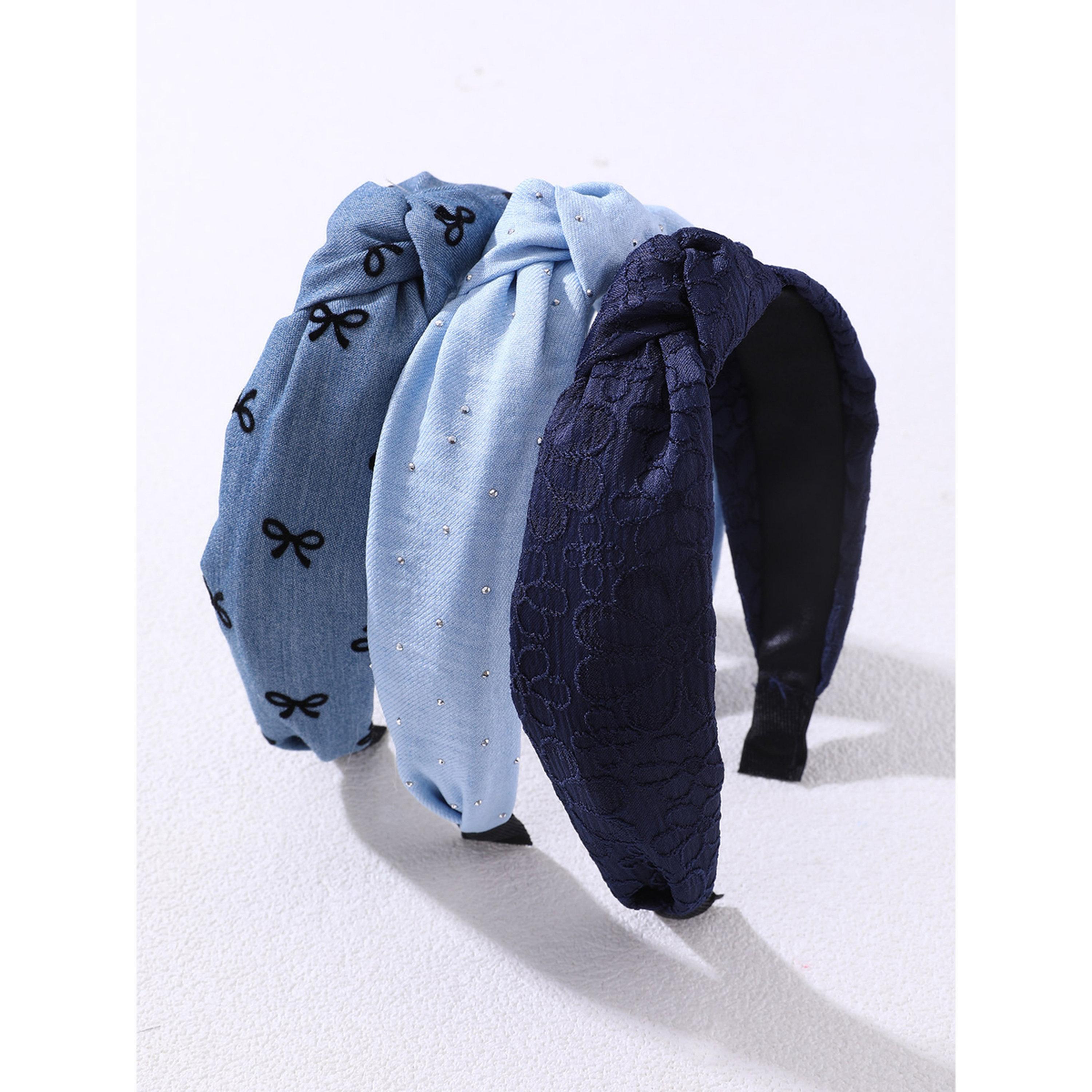 Take Two Pack of 3 - Printed Knotted Headbands-women-hairaccessories-bands-image-1
