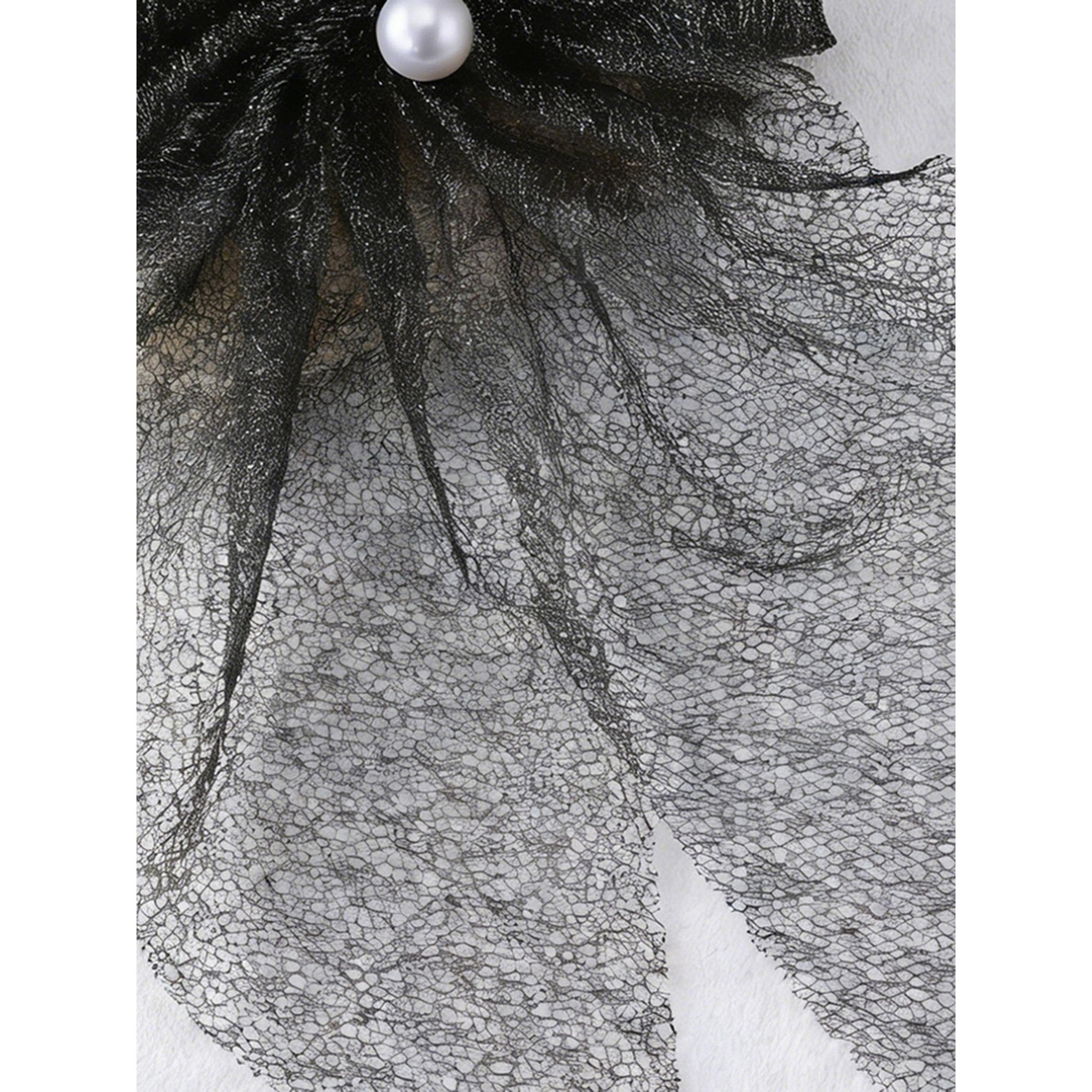 Take Two Black Lace Bow Hair Clip-women-hairaccessories-clips-image-2