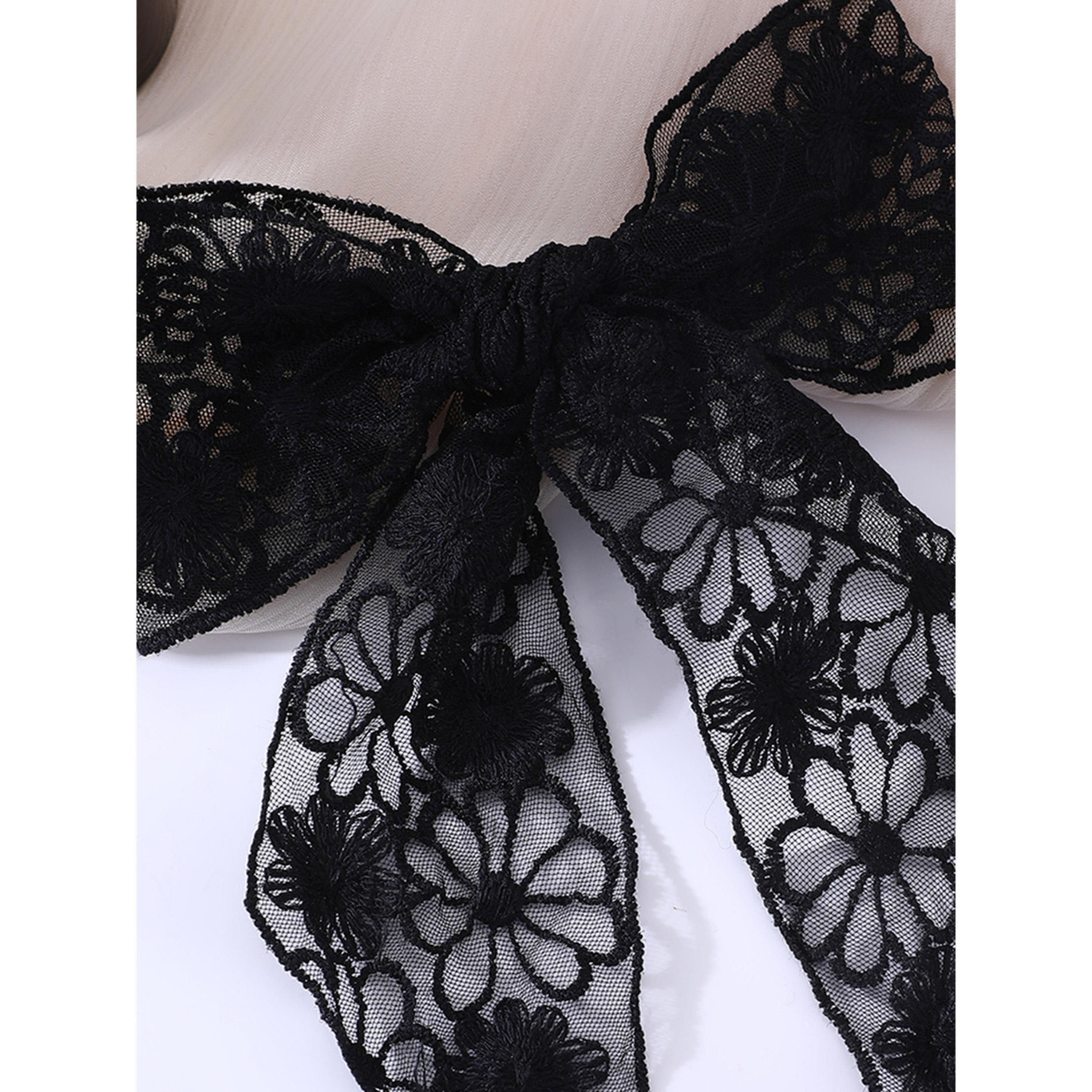 Take Two Black Lace Bow Hair Clip-women-hairaccessories-clips-image-4