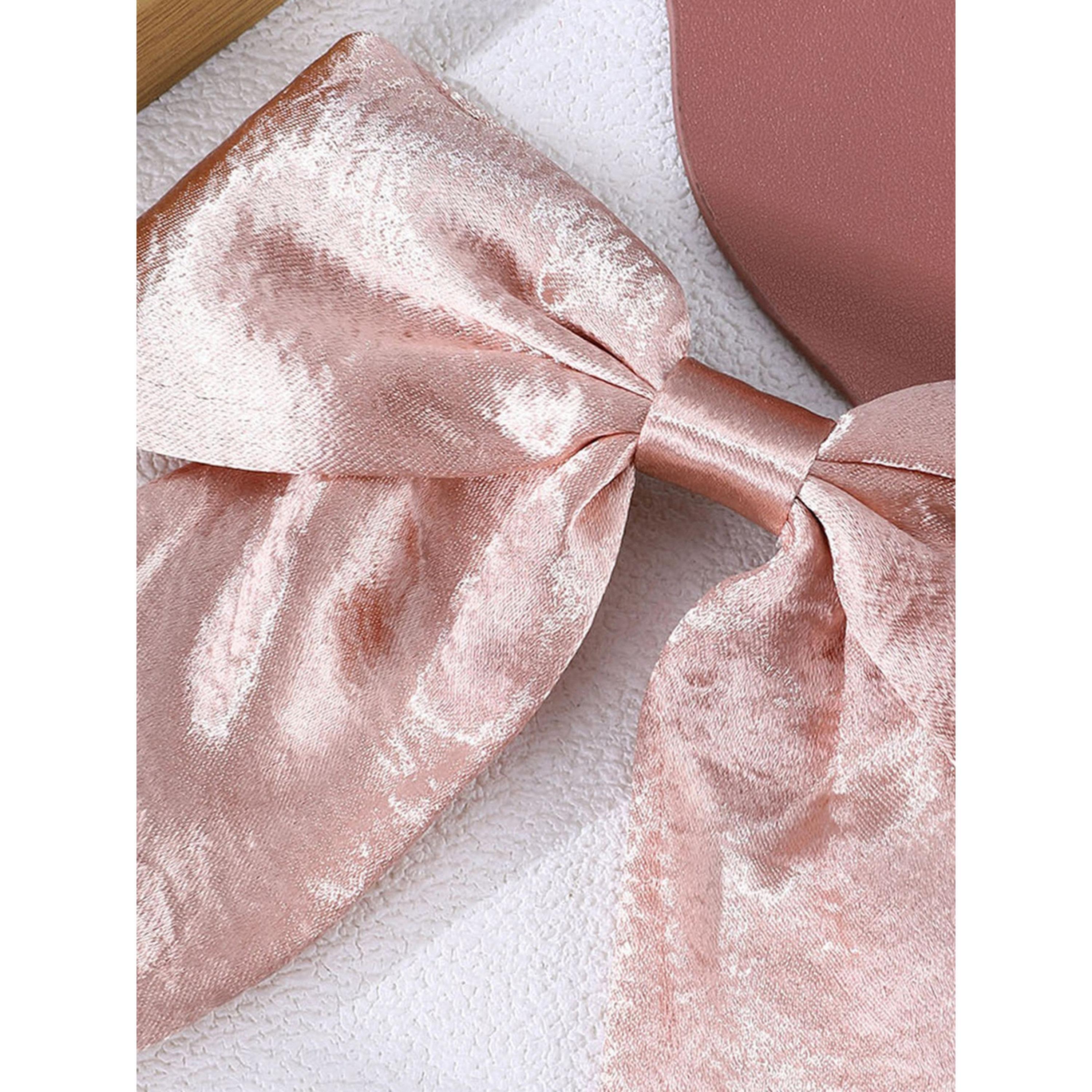 مشبك شعر بفيونكة ساتان وردي-women-hairaccessories-clips-image-3