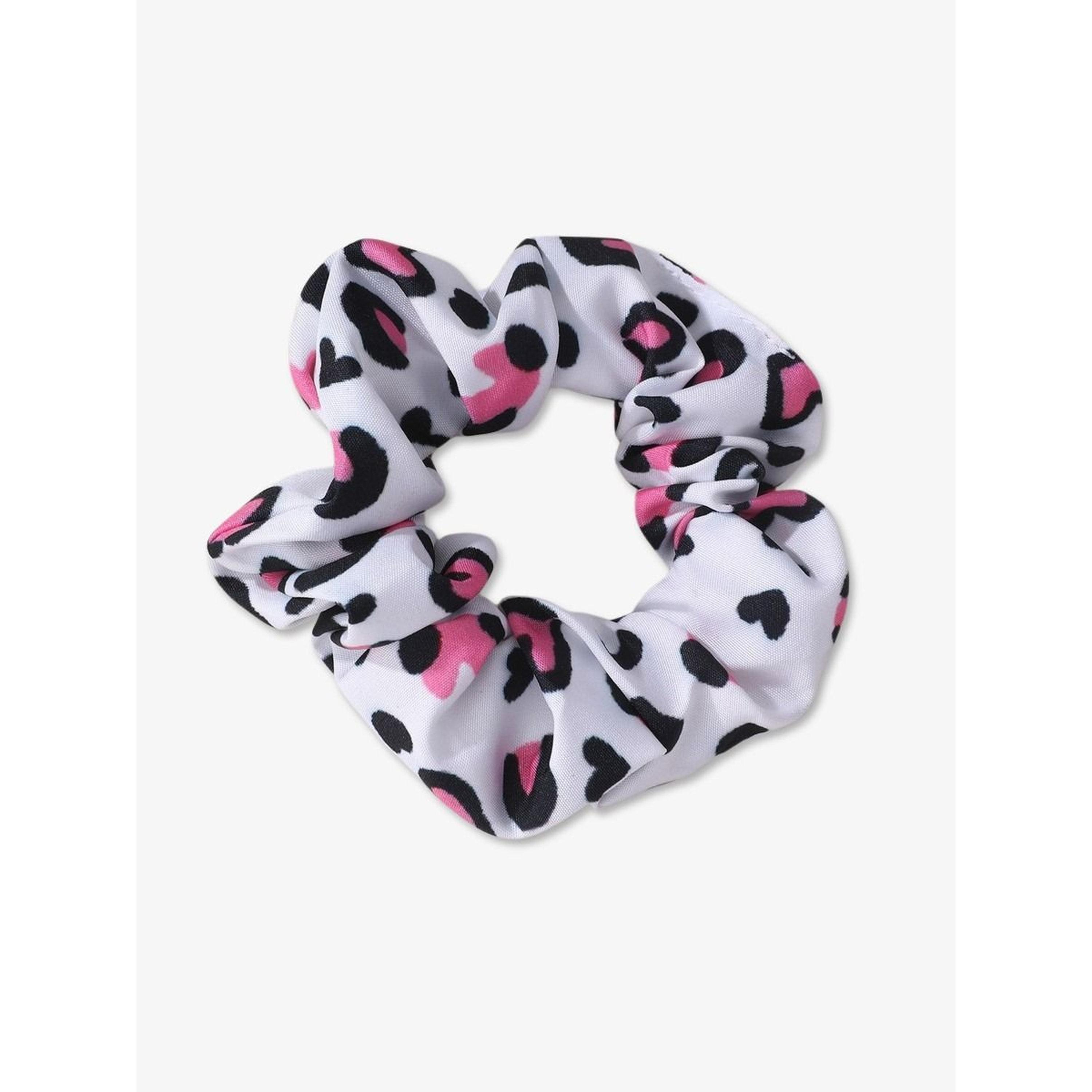 Take Two Pink Leopard Print Scrunchie-women-hairaccessories-scrunchies-image-1