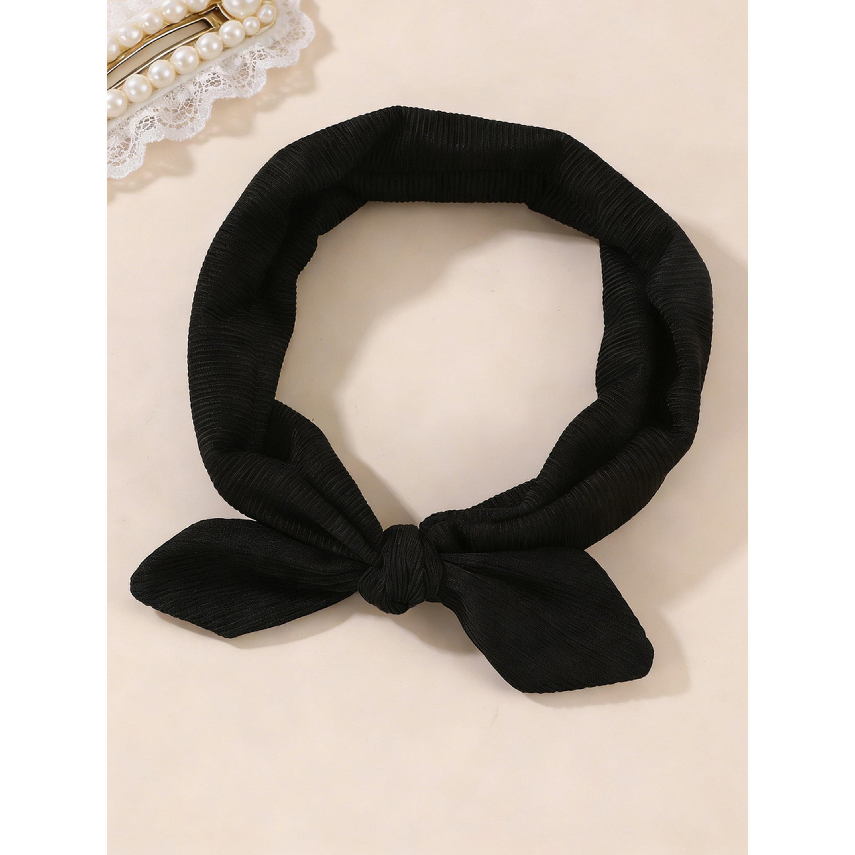 Take Two Black Rabbit Ear Headband-women-hairaccessories-bands-image-2
