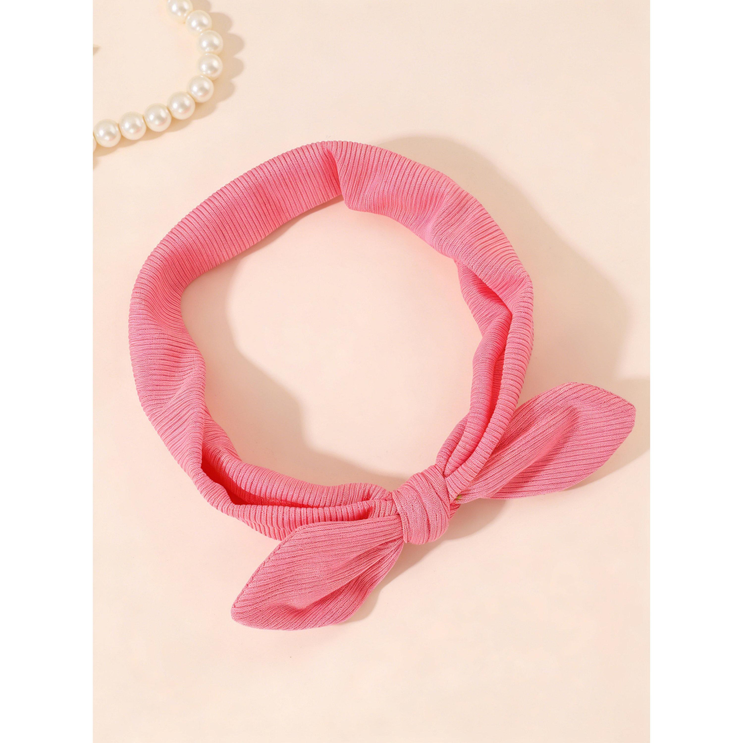 Take Two Pink Rabbit Ear Headband-women-hairaccessories-bands-image-4