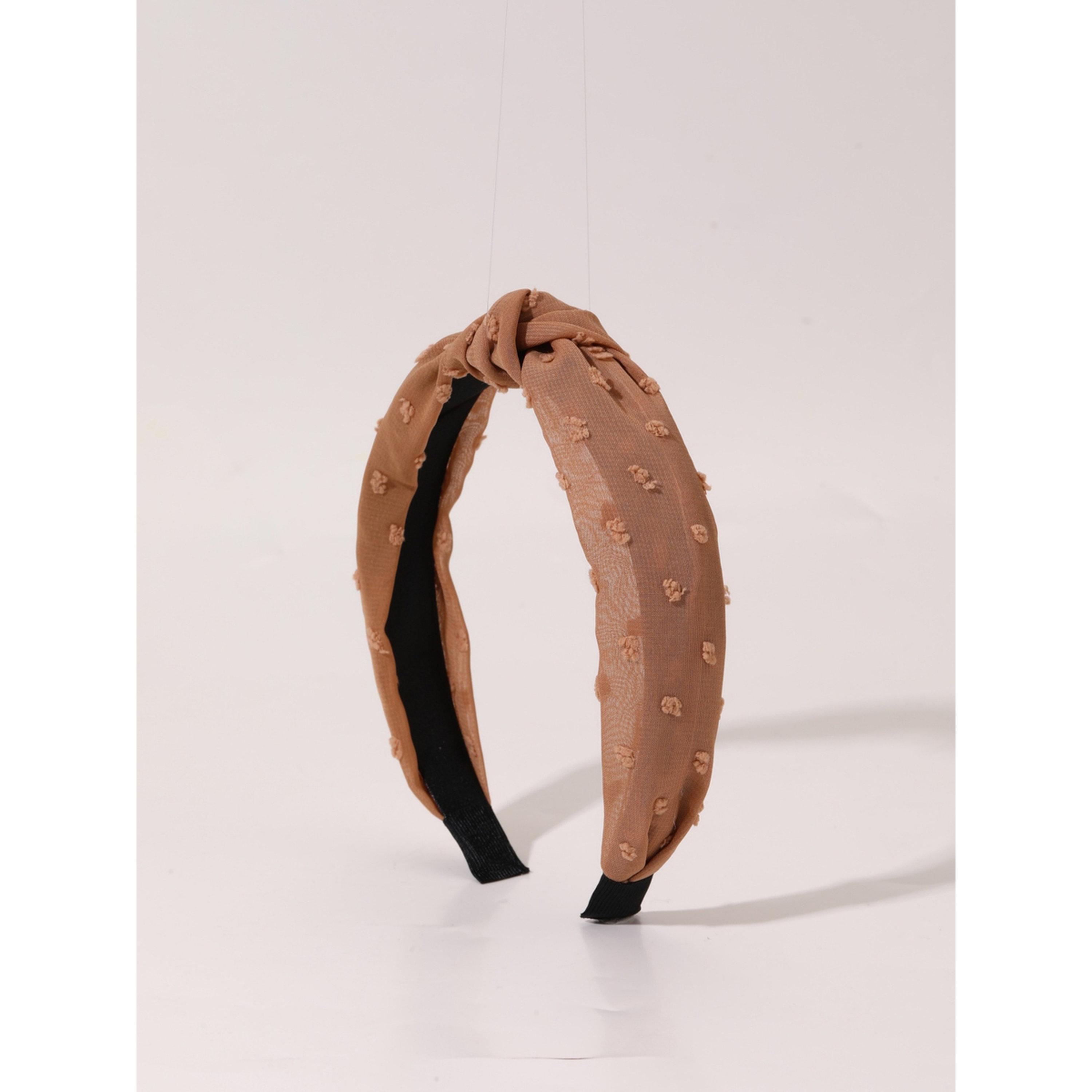 طقم ربطات رأس مطبوعة وبارزة الملمس - قطعتين-women-hairaccessories-bands-image-2