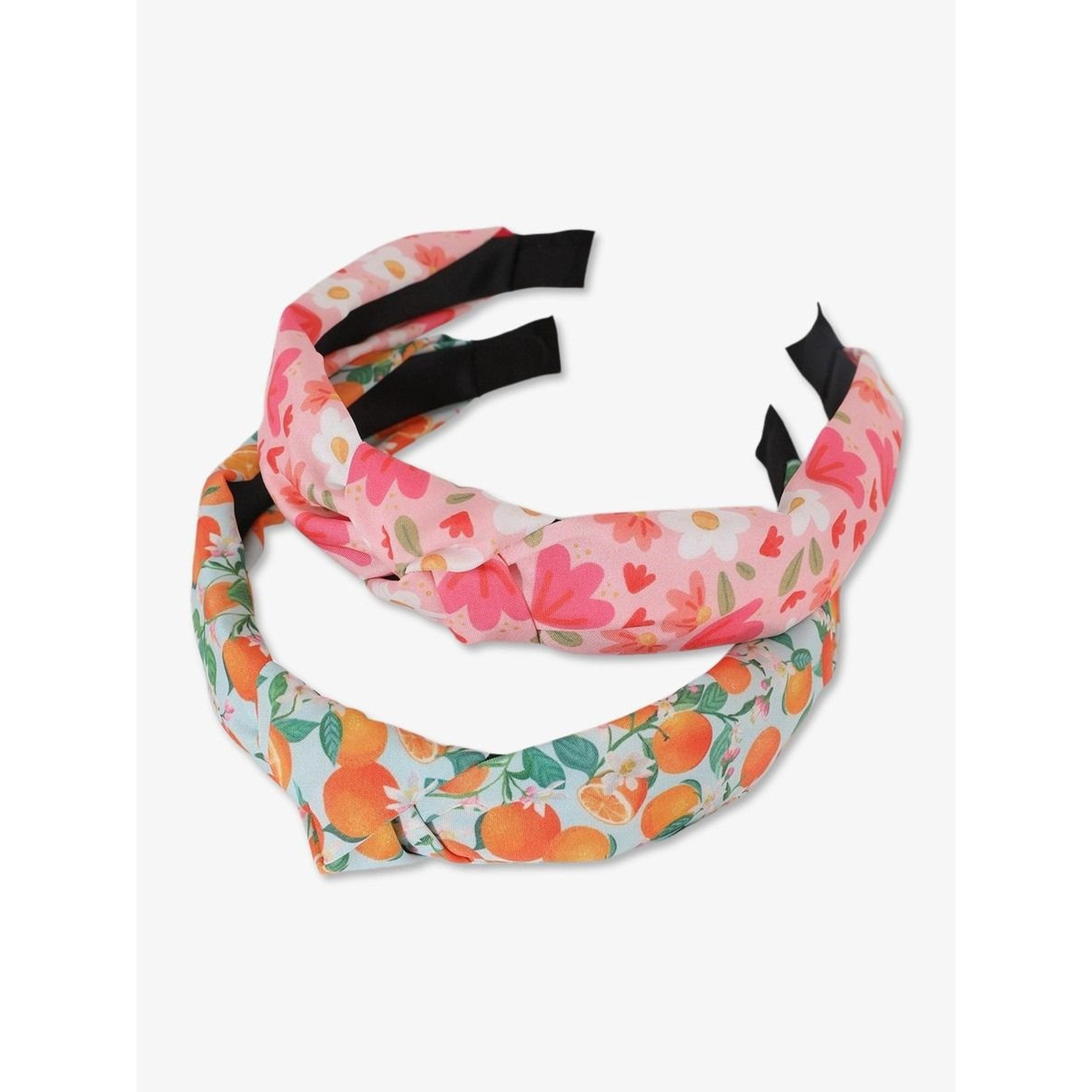 Take Two Pack of 2 - Floral Printed Headband-women-hairaccessories-bands-image-1