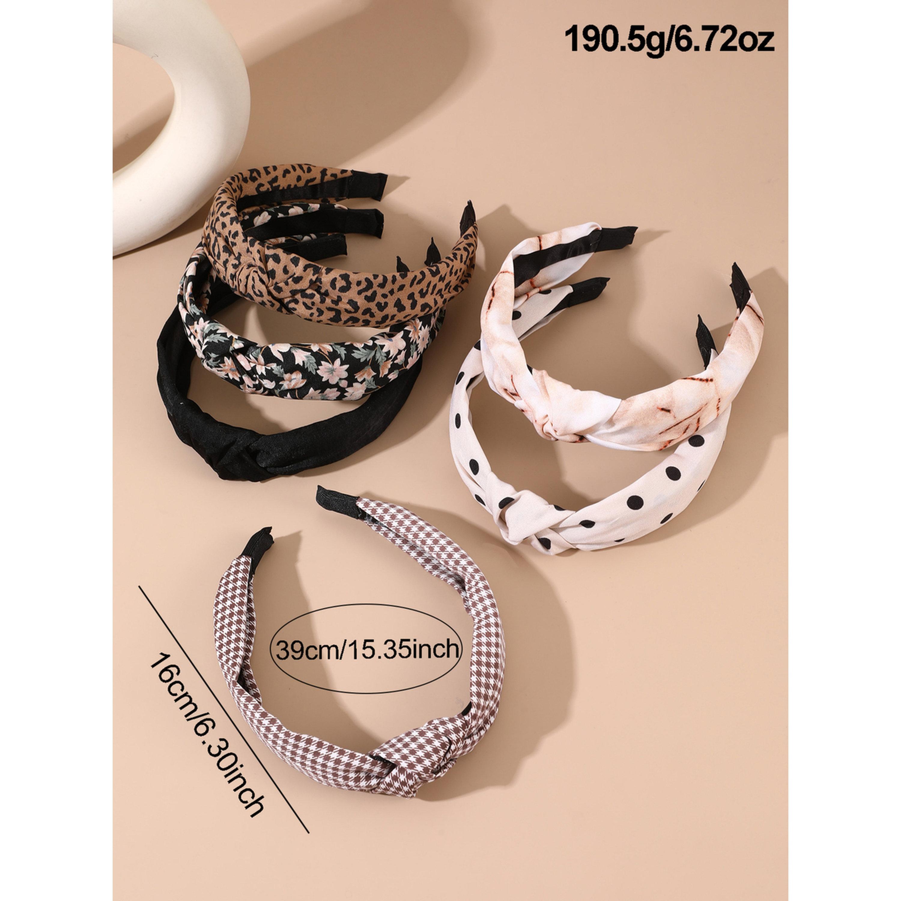 طقم ربطات رأس مطبوعة - 6 قطع-women-hairaccessories-bands-image-6