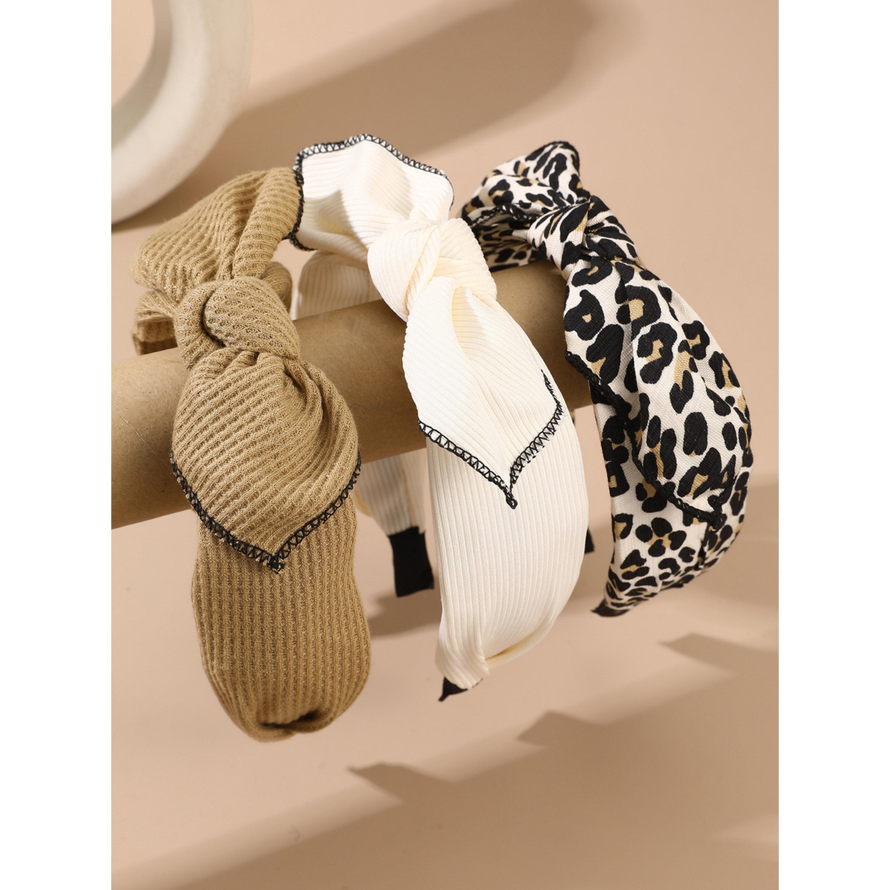 طقم من 3 أطواق شعر منقوشة-women-hairaccessories-bands-image-4