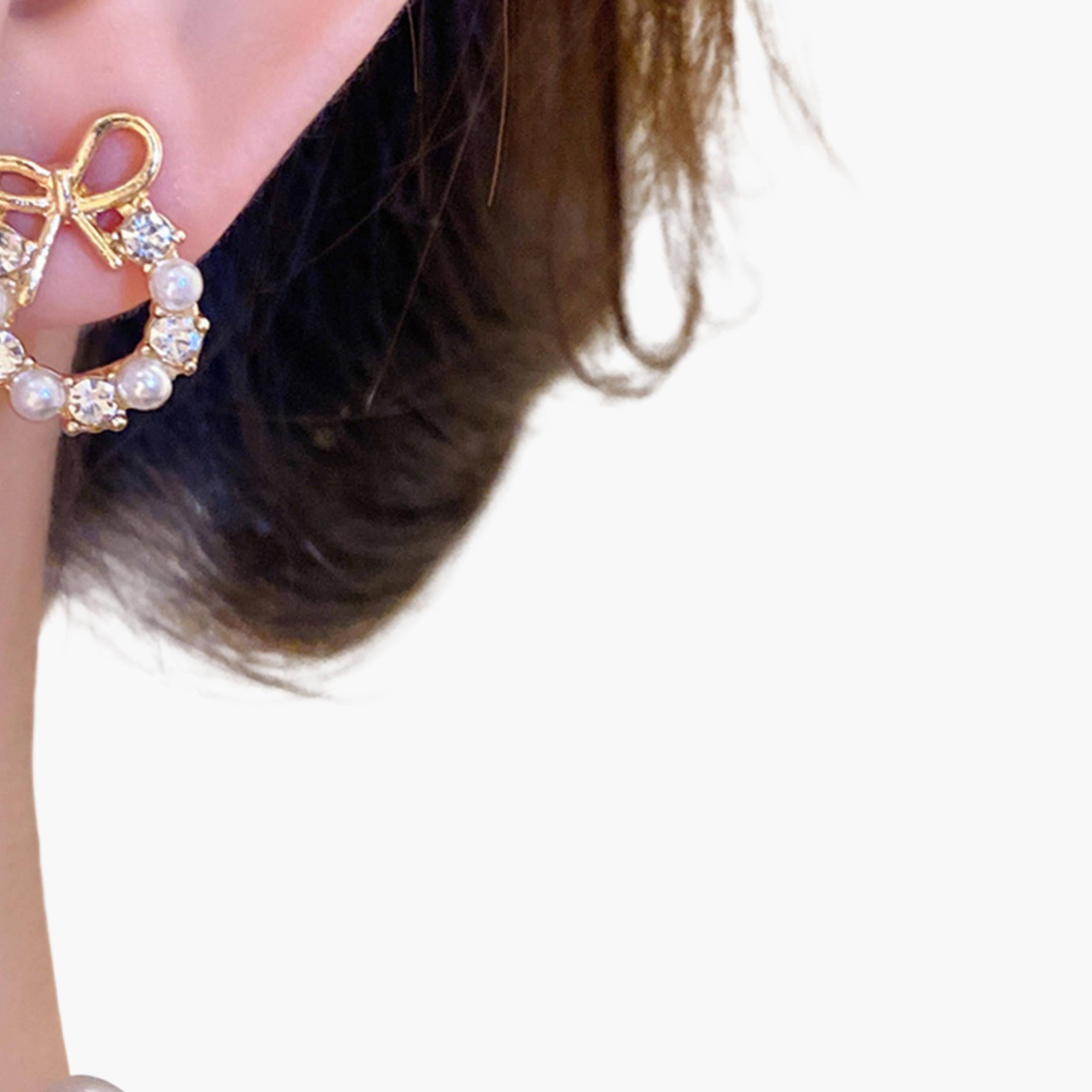 Take Two Set of 6 - Faux Pearl Embellished Earrings-women-watchesandjewellery-jewellery-earrings-image-4