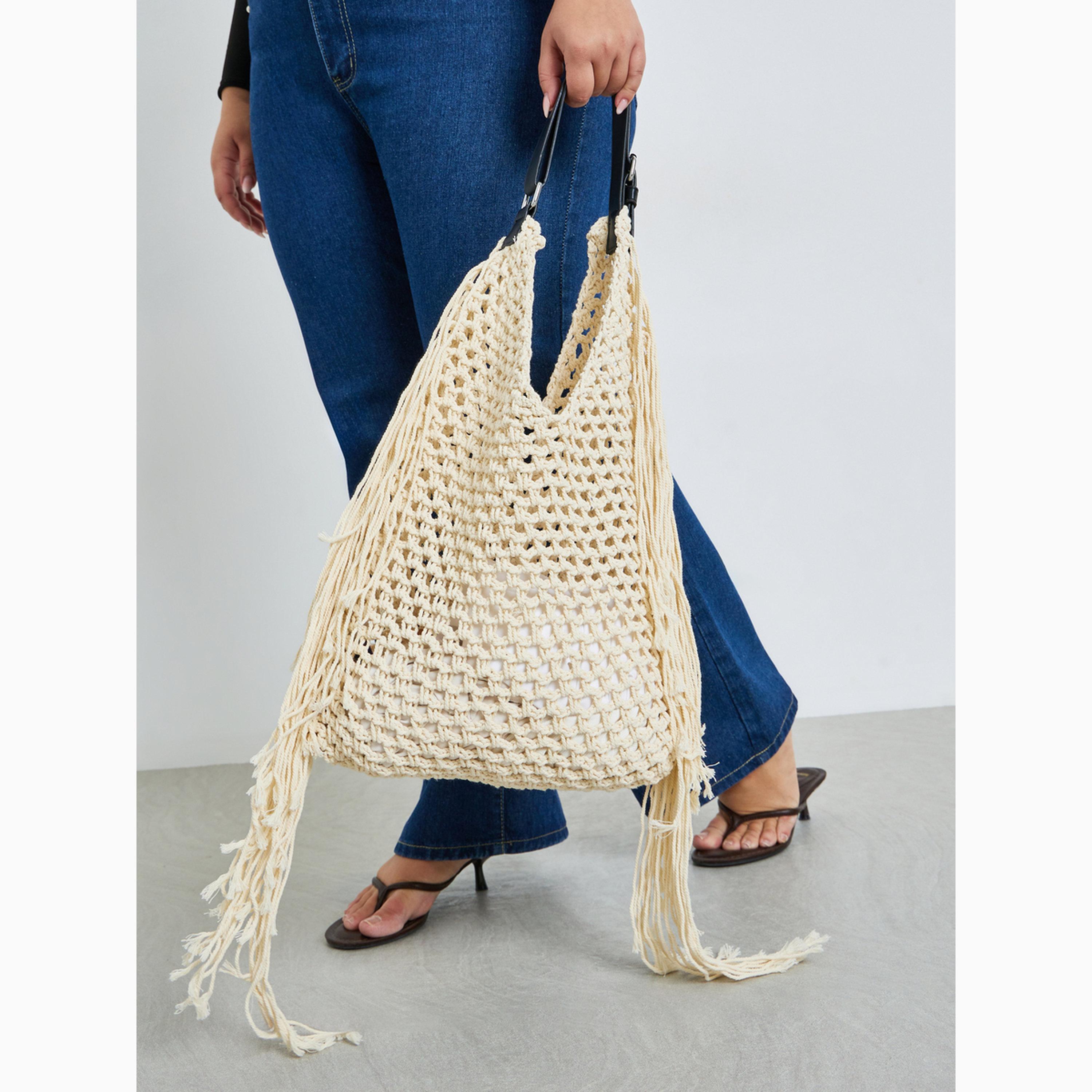 Styli Tasseled Shoulder Bag-women-bagsandwallets-handbags-image-2
