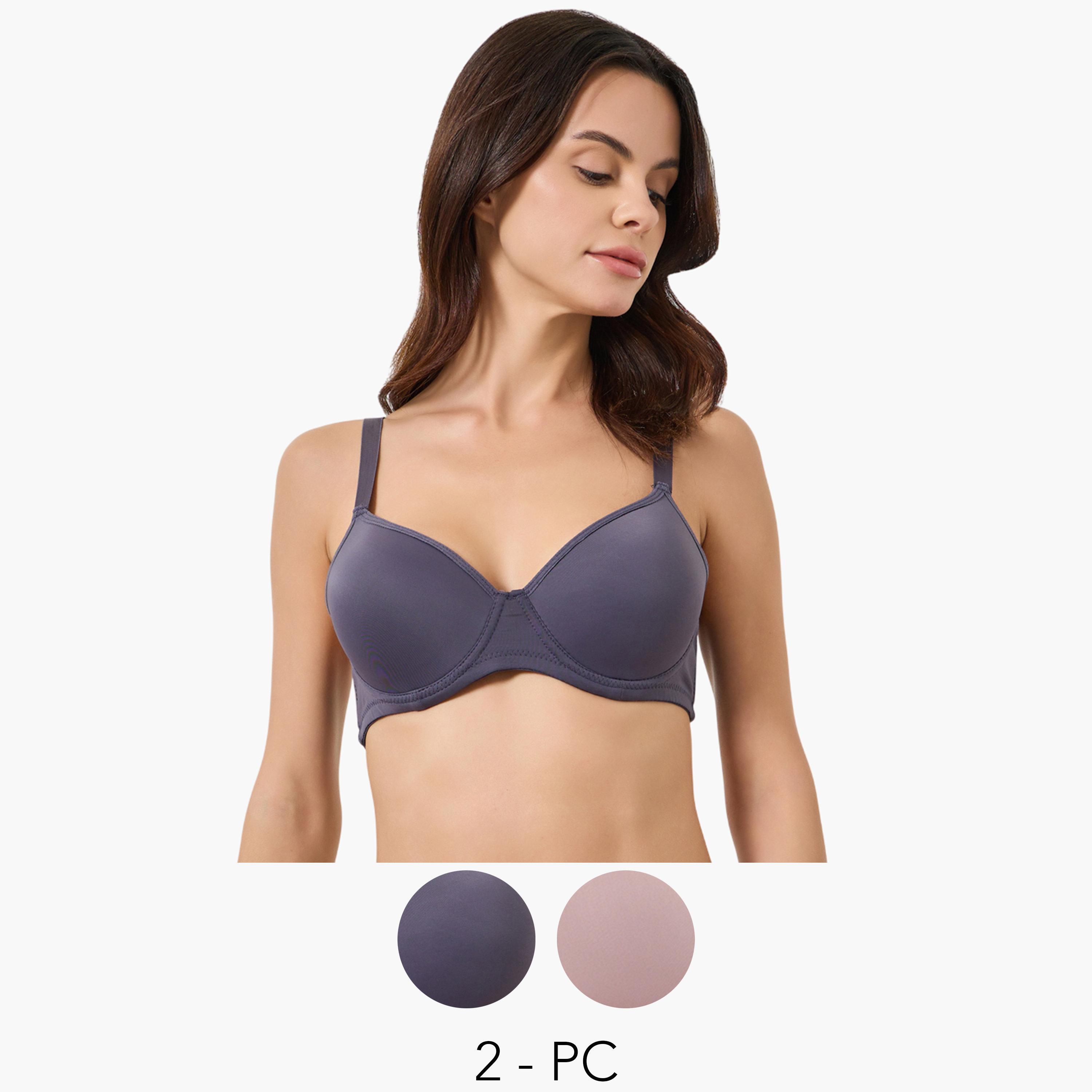 عبوة من 2 حمالة صدر بالكونيت-women-clothing-lingerie-bras-image-1