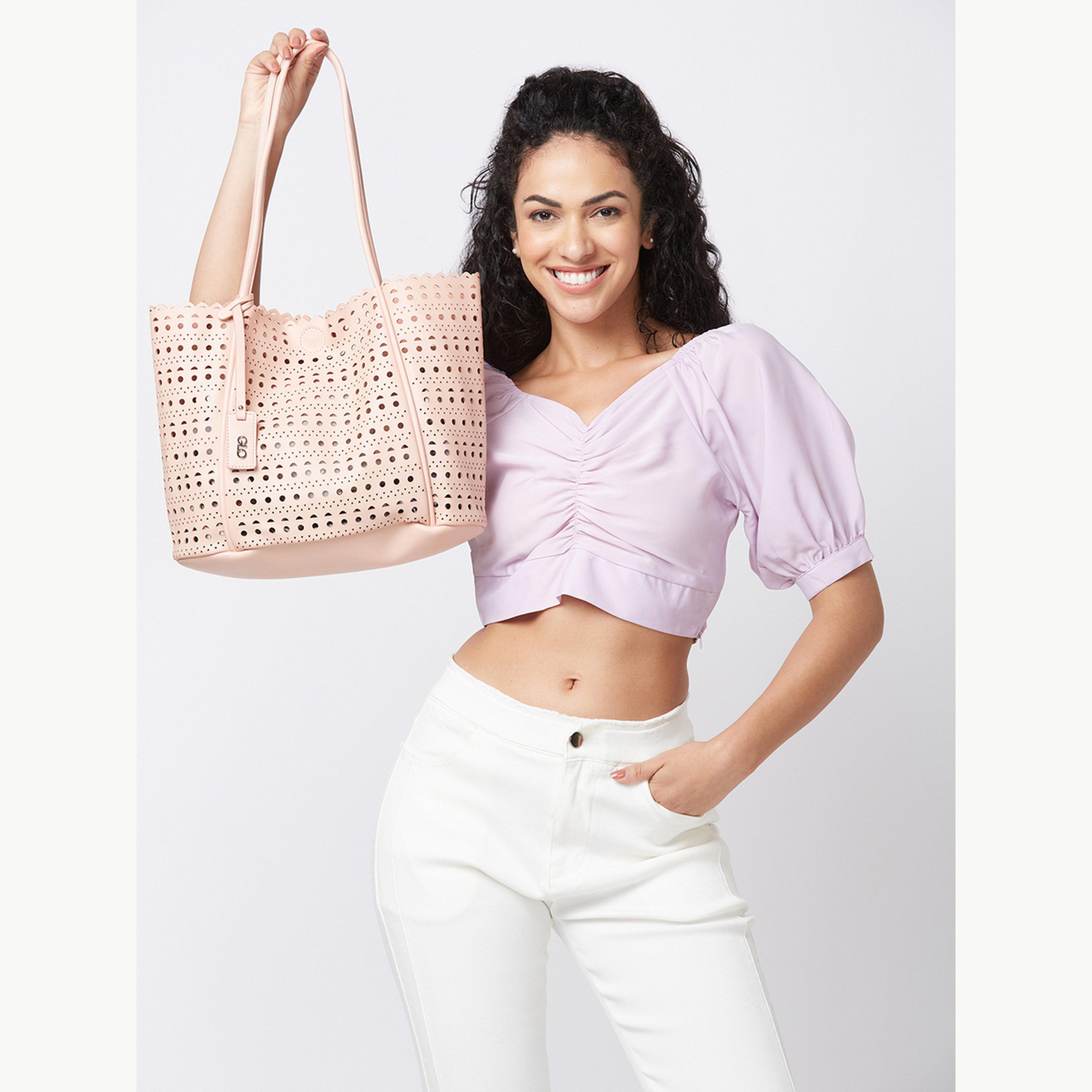 شنطة توت نود بتصميم مقصوص بالليزر-women-bagsandwallets-handbags-image-2