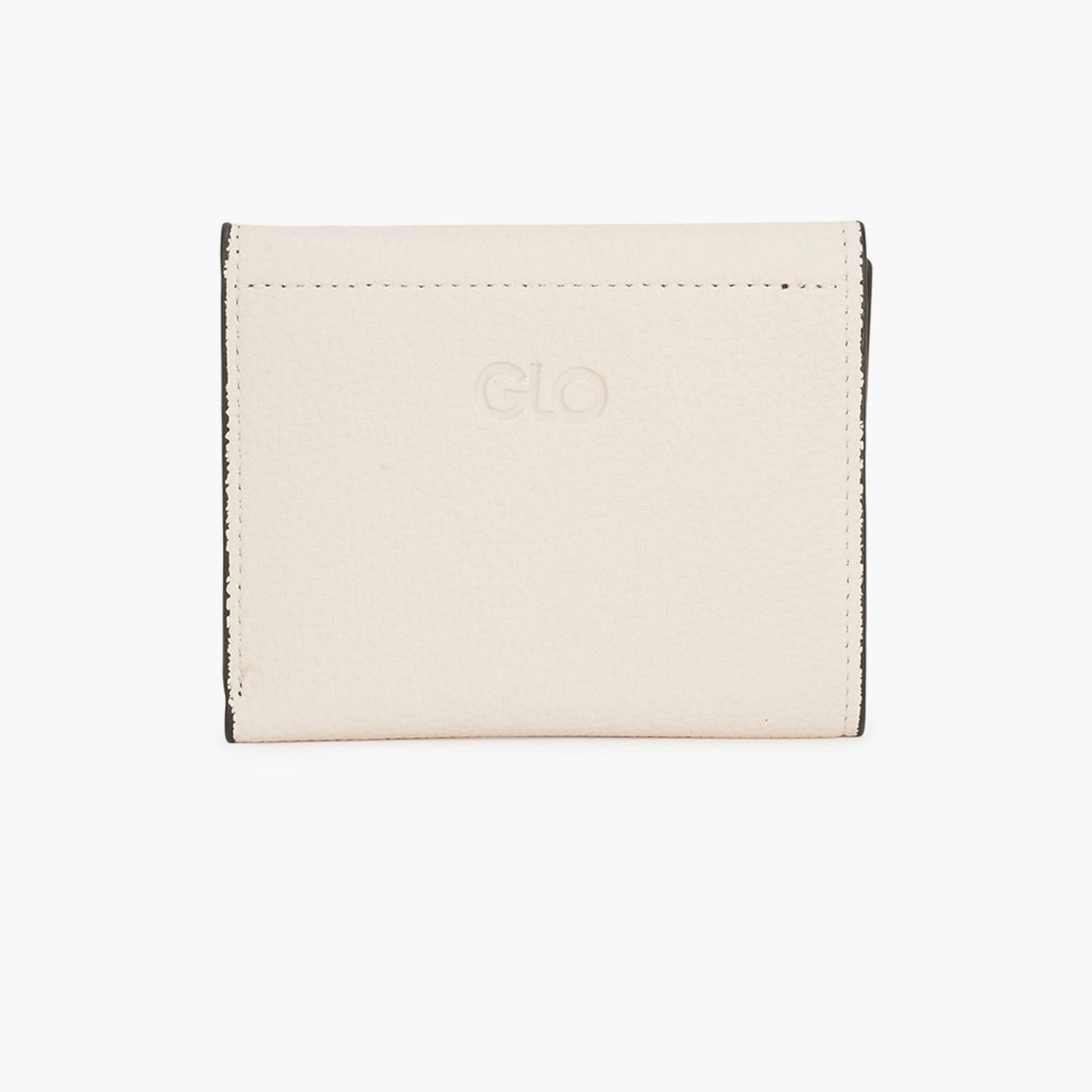 Globus X Styli Off White Textured Detail Bi-Fold Wallet-women-bagsandwallets-wallets-image-2