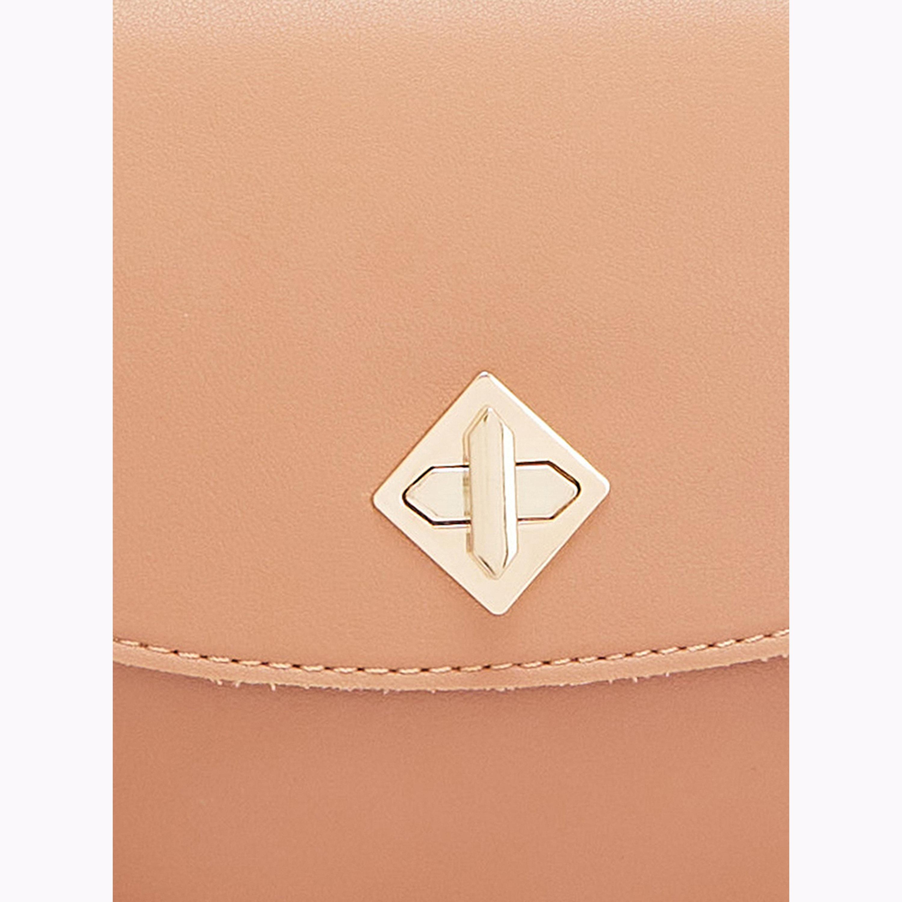 Globus X Styli Tan Solid Crossbody Bag-women-bagsandwallets-handbags-image-6