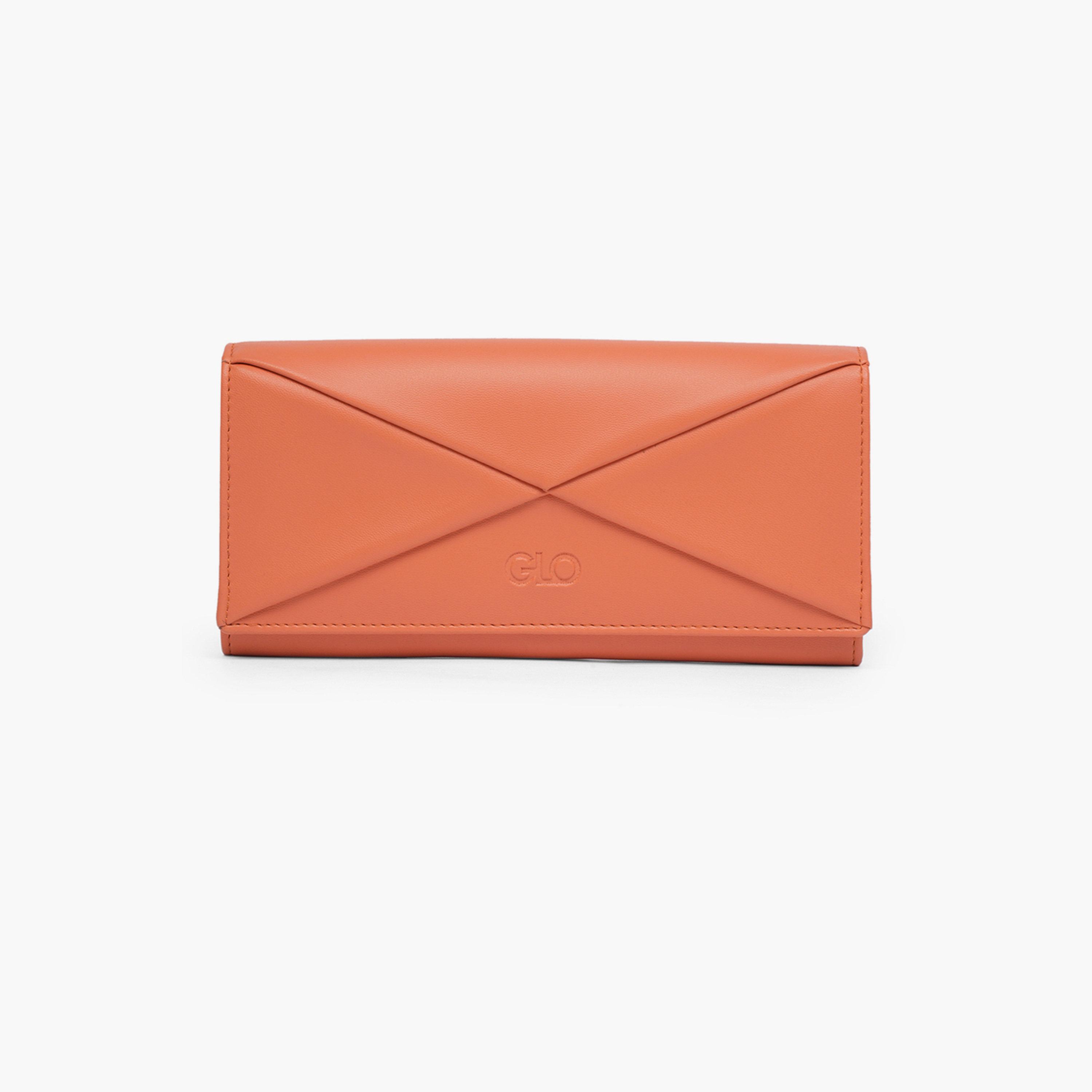 Globus X Styli Coral Textured Wallet with Zip Coin Pocket-women-bagsandwallets-wallets-image-1