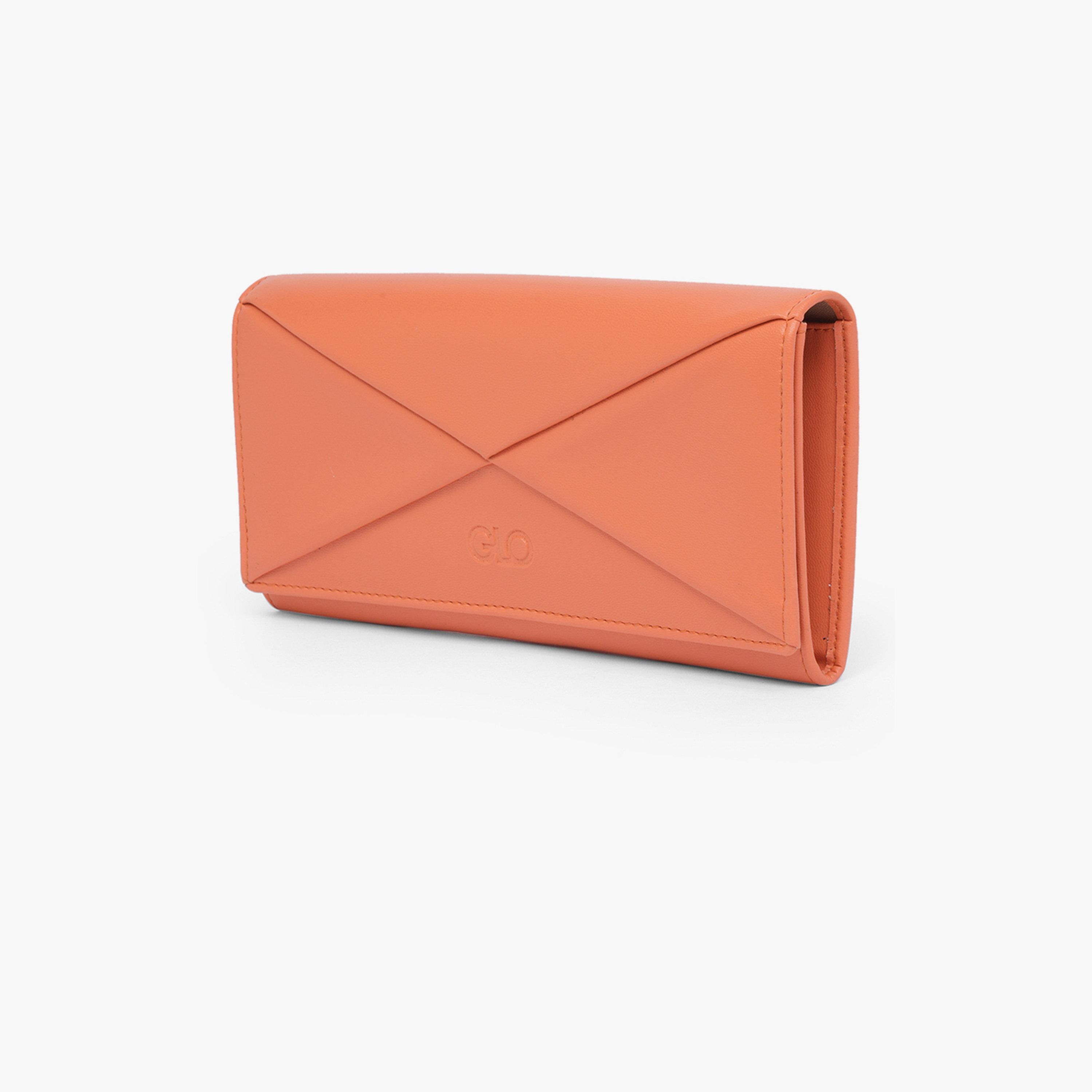 Globus X Styli Coral Textured Wallet with Zip Coin Pocket-women-bagsandwallets-wallets-image-3