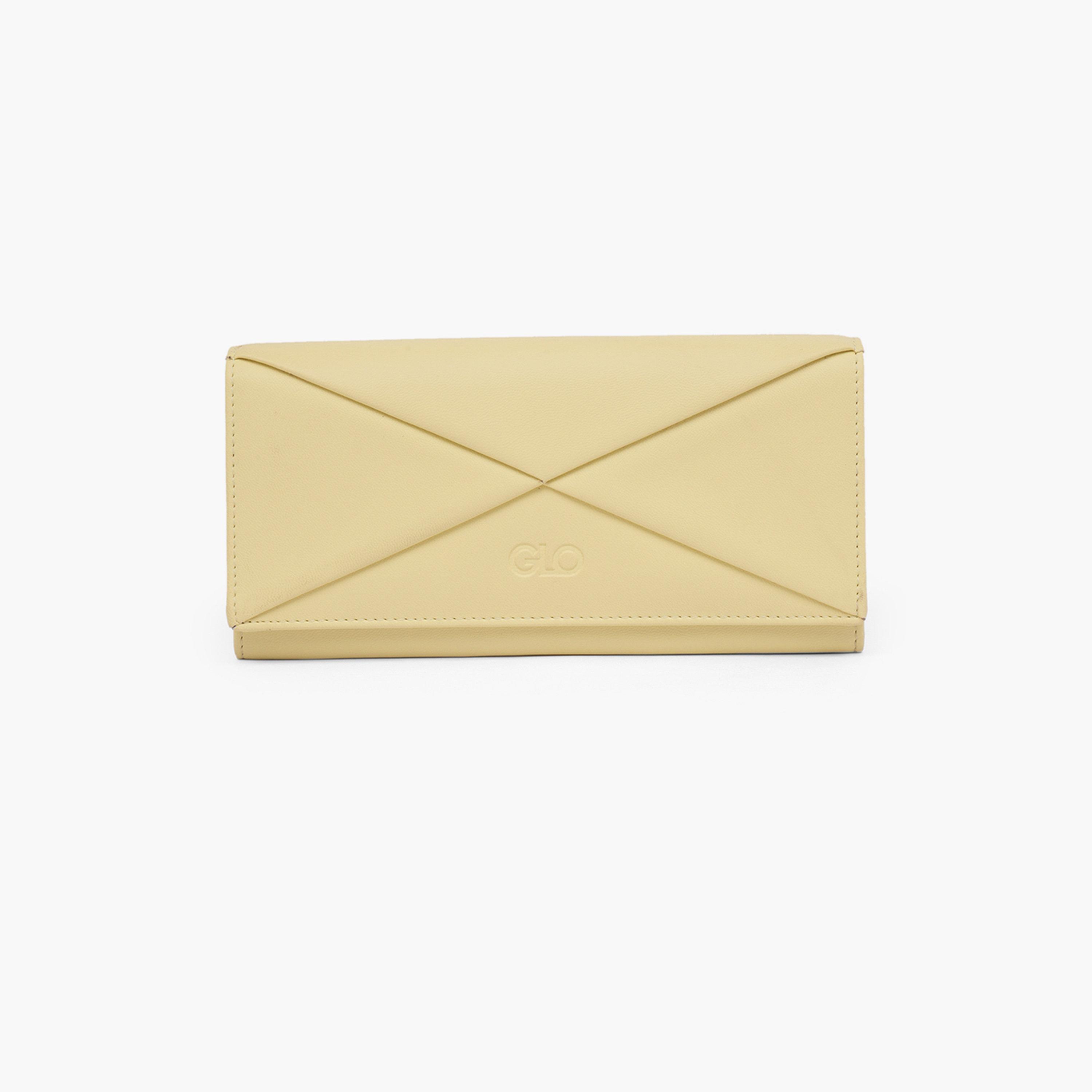 Globus X Styli Yellow Textured Wallet with Zip Coin Pocket-women-bagsandwallets-wallets-image-1