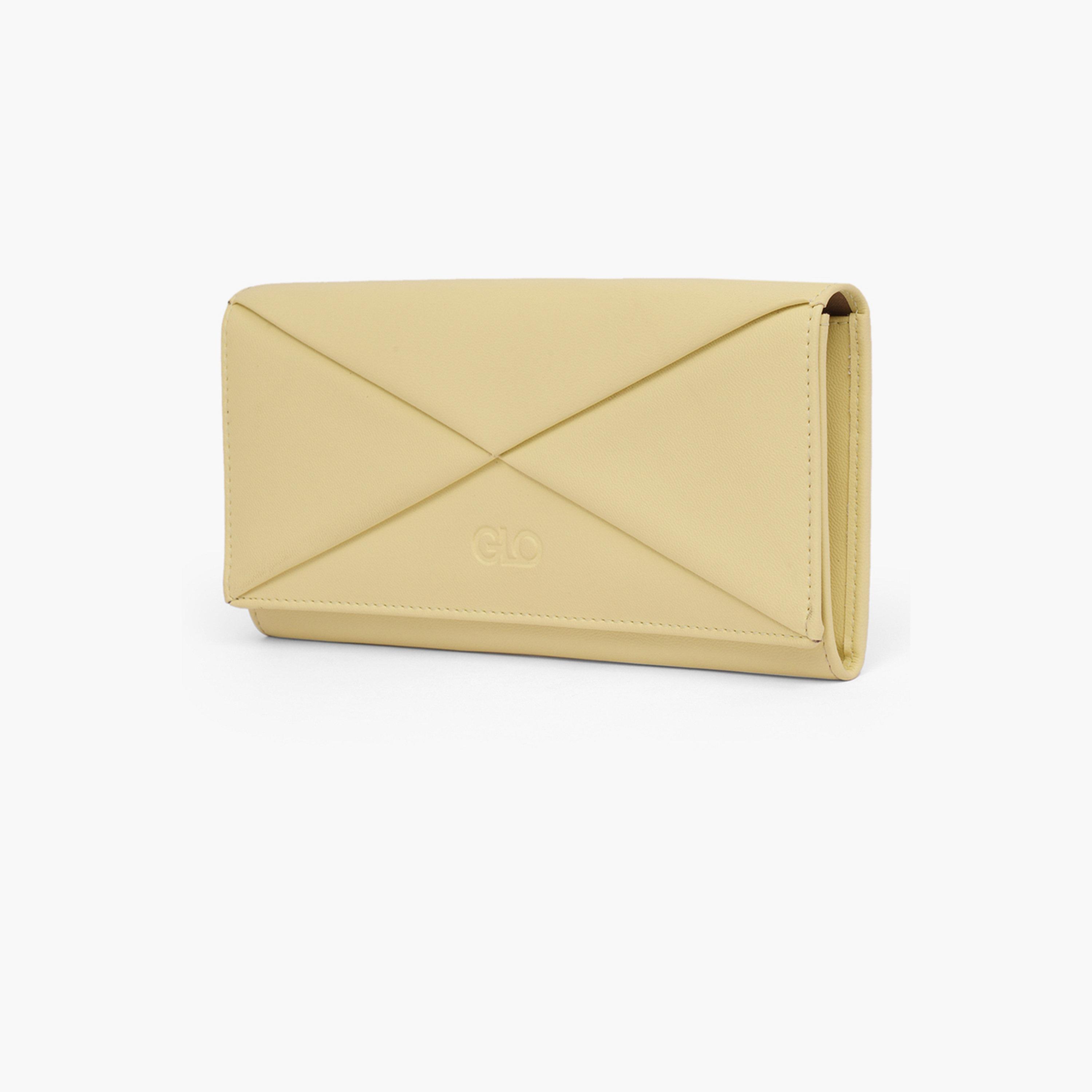 Globus X Styli Yellow Textured Wallet with Zip Coin Pocket-women-bagsandwallets-wallets-image-3