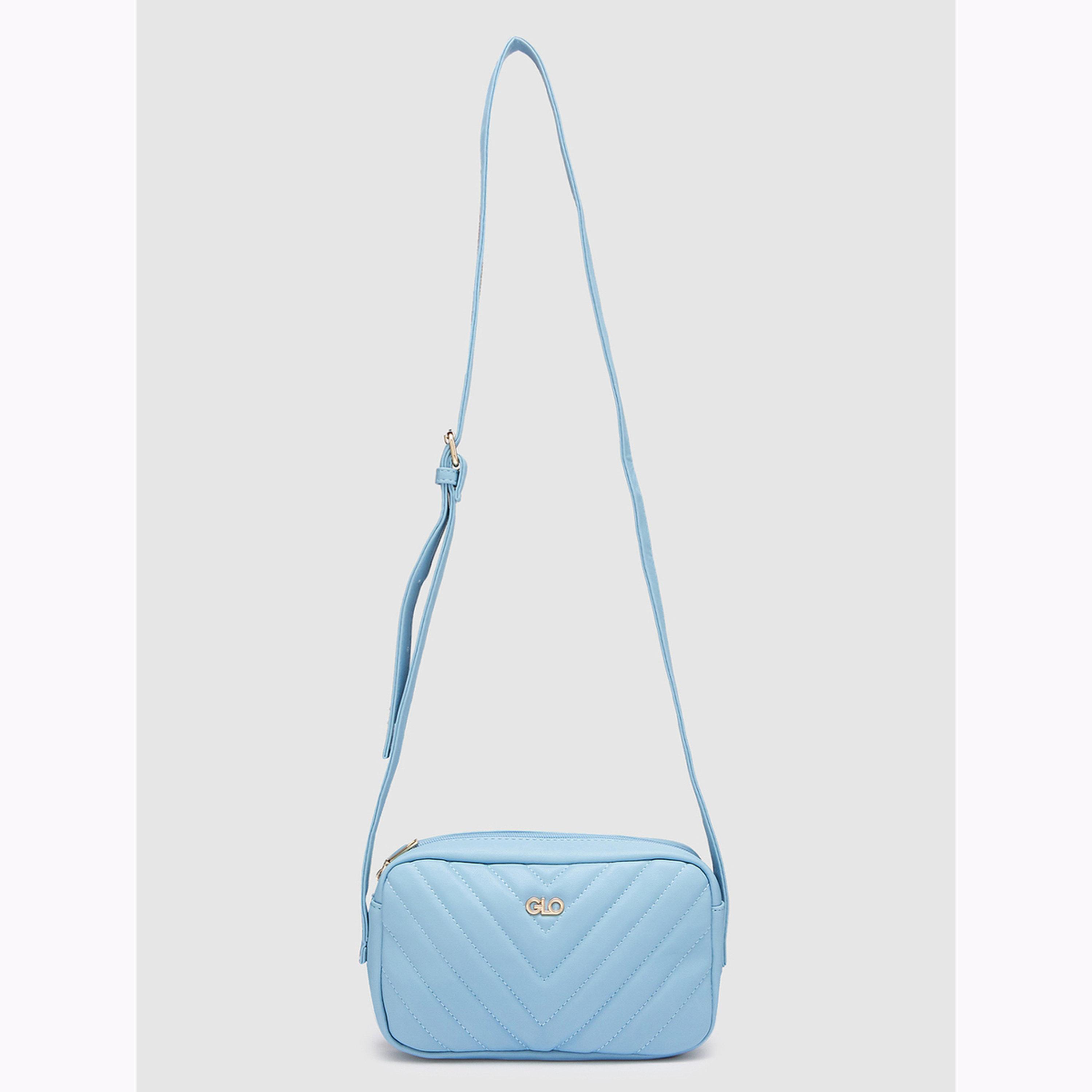 شنطة كروس زرقاء بارزة الملمس بحزام قابل للتعديل-women-bagsandwallets-handbags-image-1