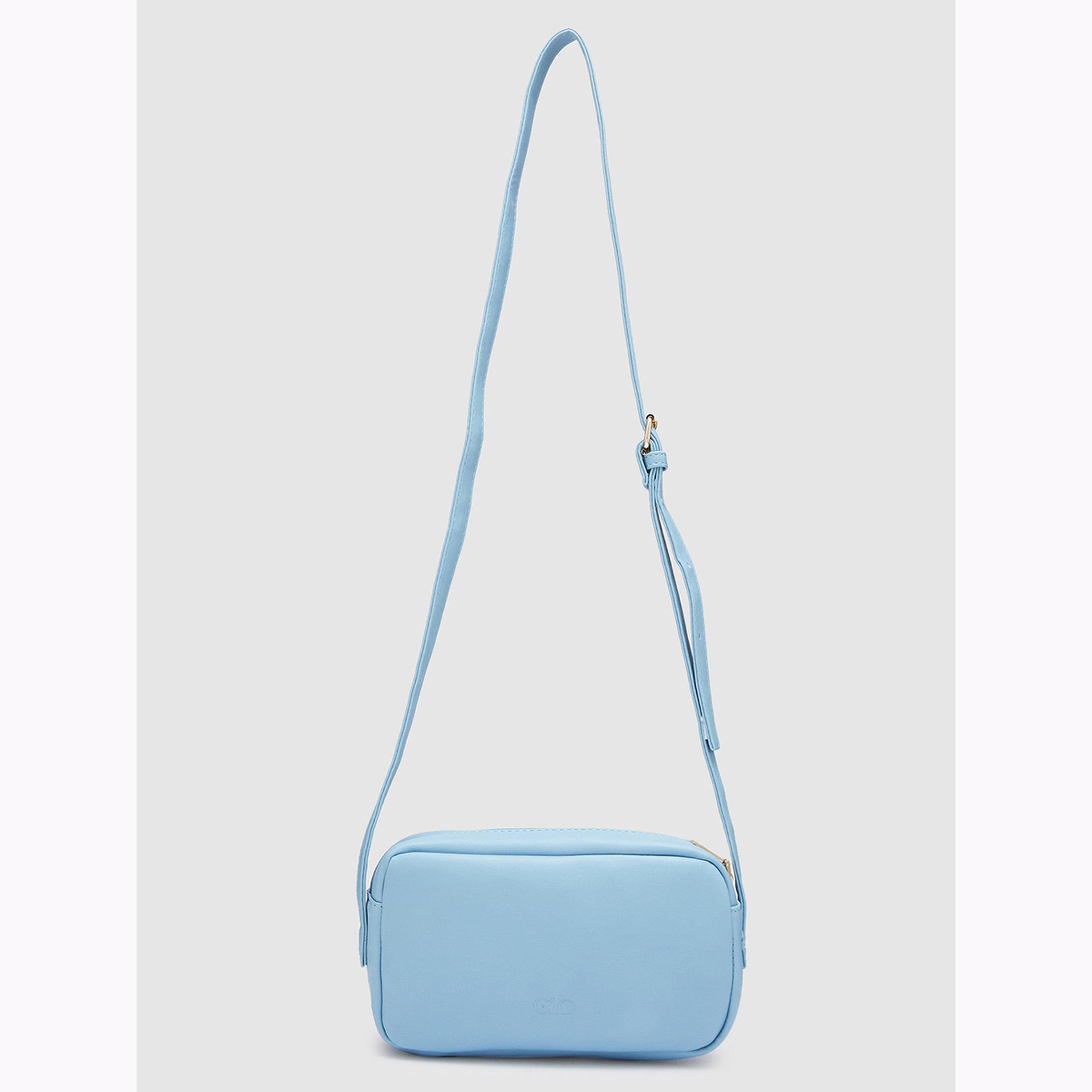 شنطة كروس زرقاء بارزة الملمس بحزام قابل للتعديل-women-bagsandwallets-handbags-image-4