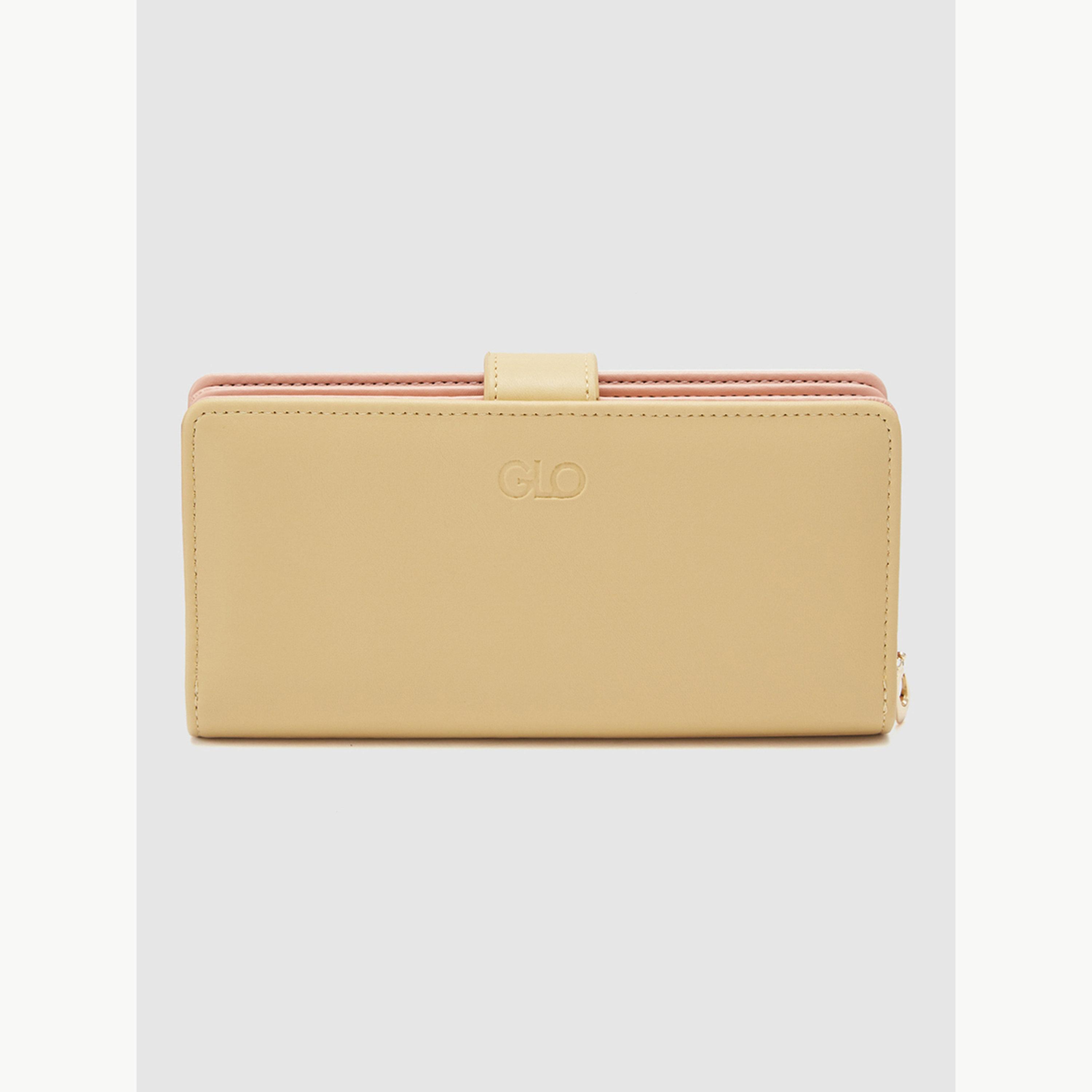 Globus X Styli Mustard Color Block Zip Around Wallet-women-bagsandwallets-wallets-image-3