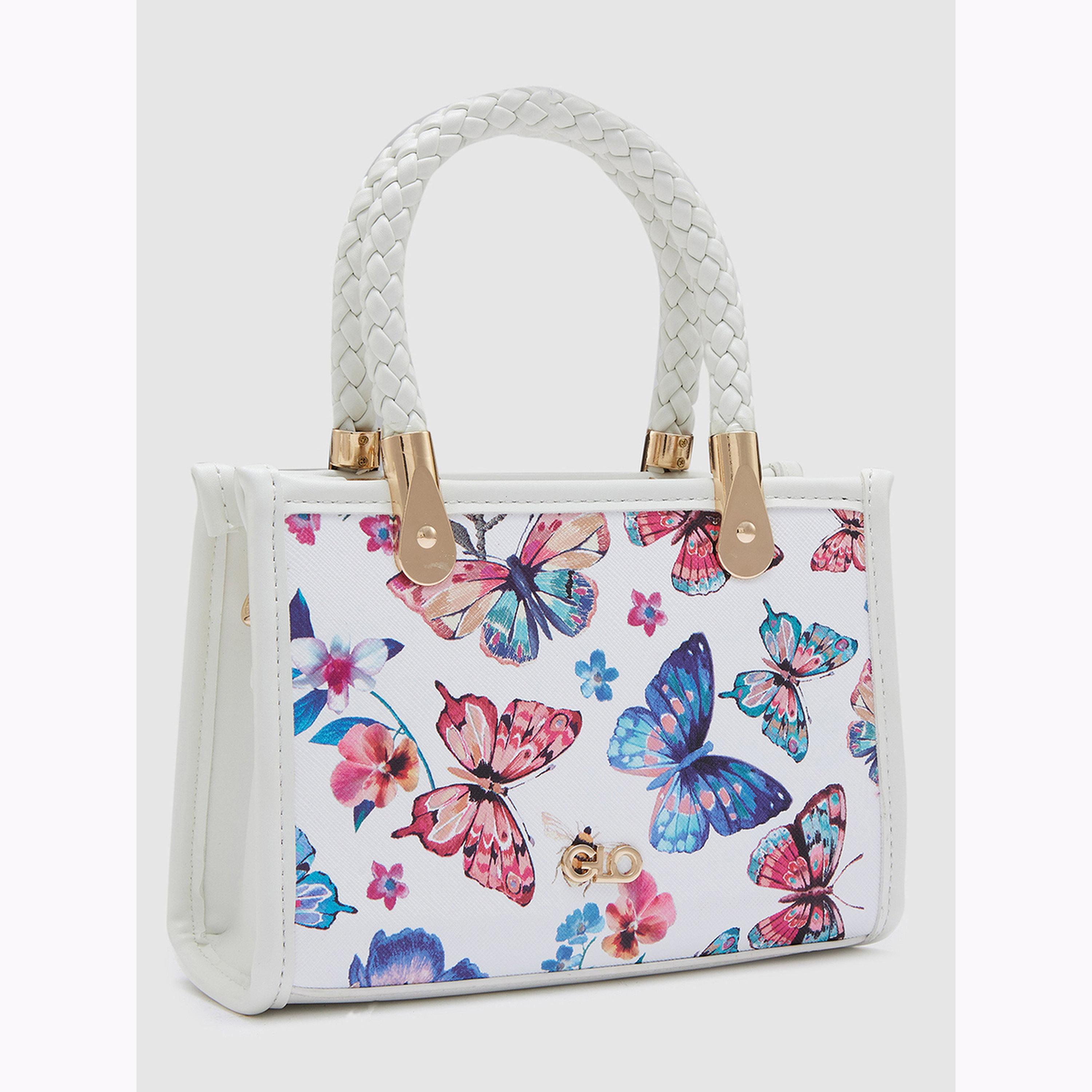 شنطة يد بيضاء مطبوعة بمقبض مضفر-women-bagsandwallets-handbags-image-3