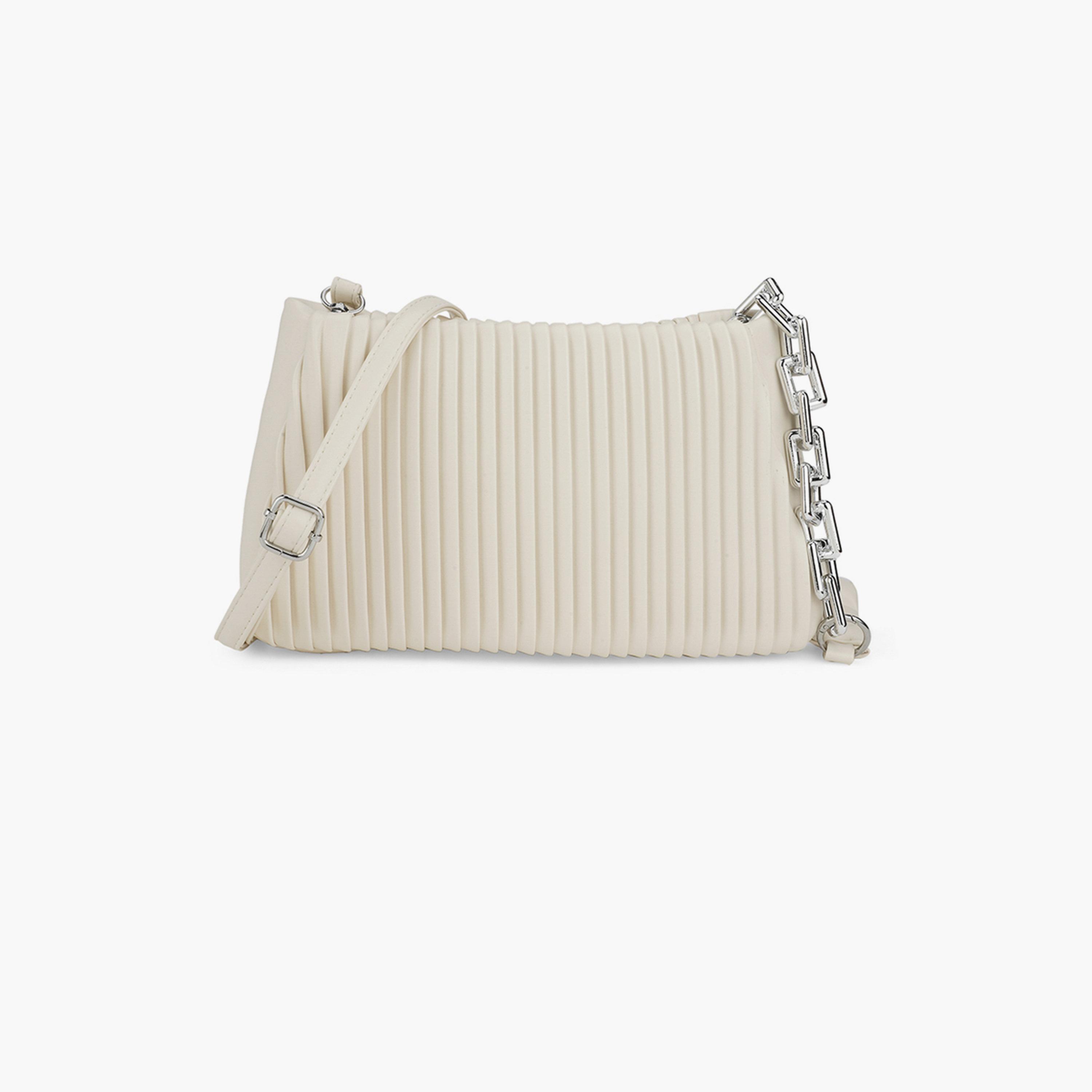 شنطة كروس بيج بكسرات وحزام سلسلة-women-bagsandwallets-handbags-image-1