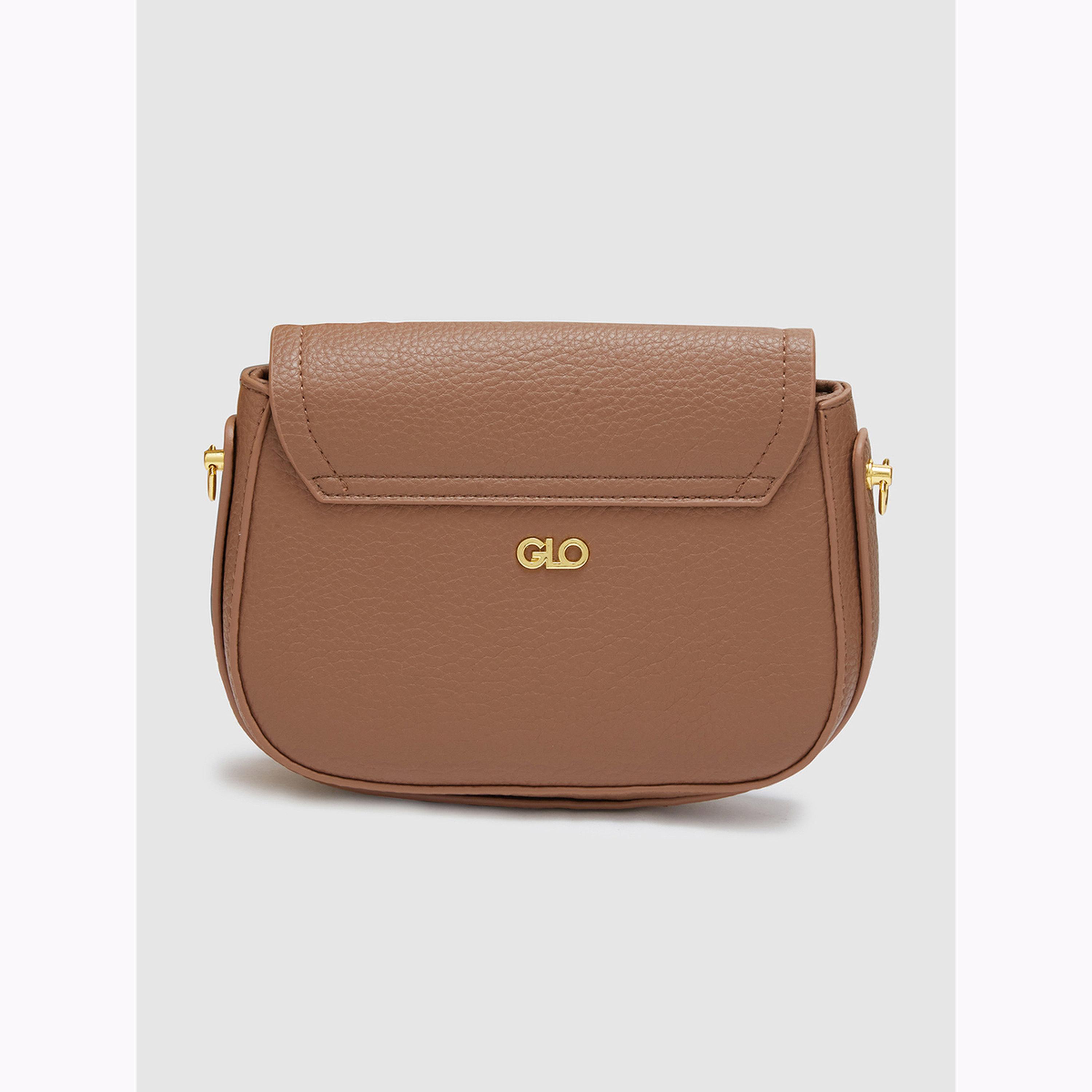 Globus X Styli Brown Textured Crossbody Bag-women-bagsandwallets-handbags-image-3