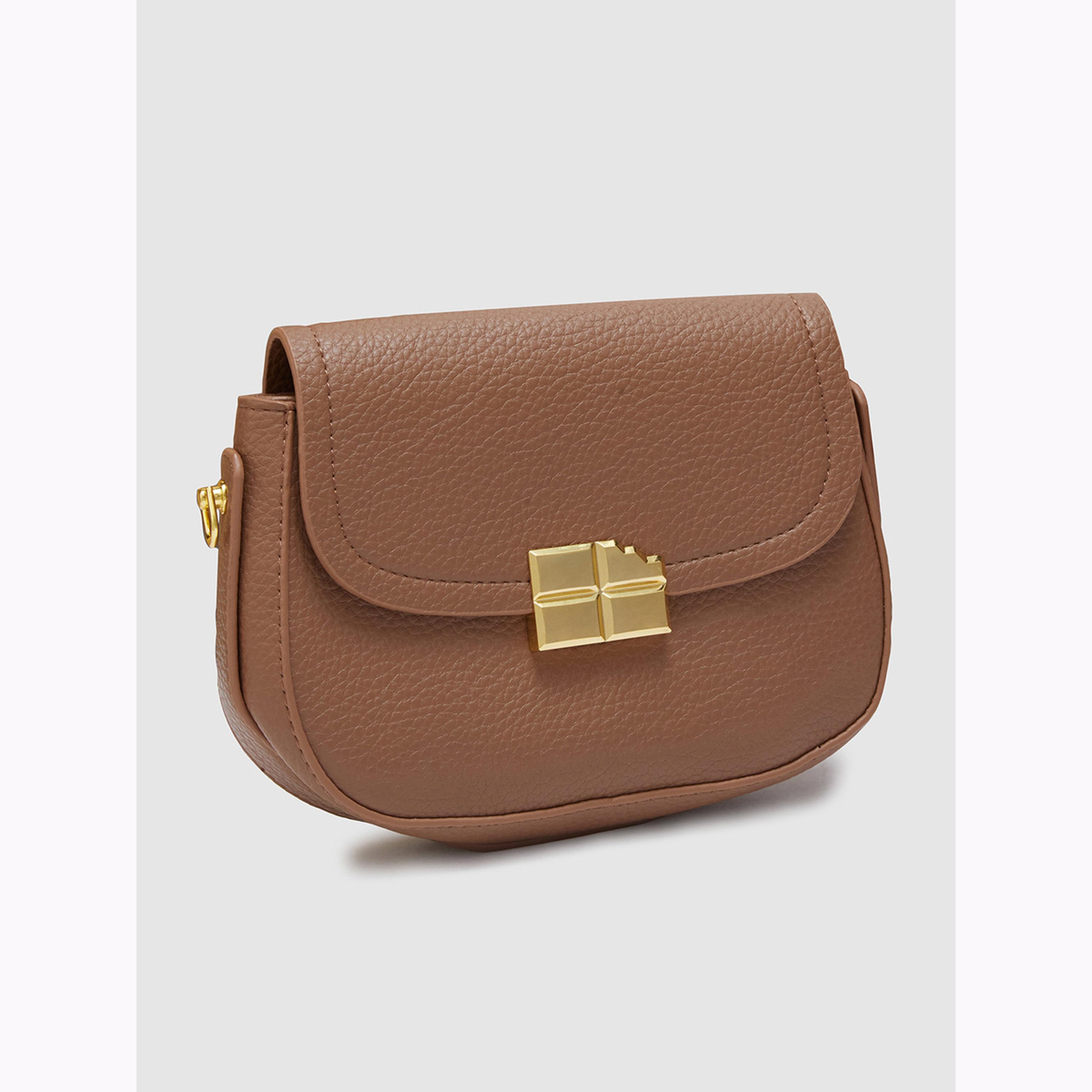شنطة كروس بنية بارزة الملمس-women-bagsandwallets-handbags-image-4