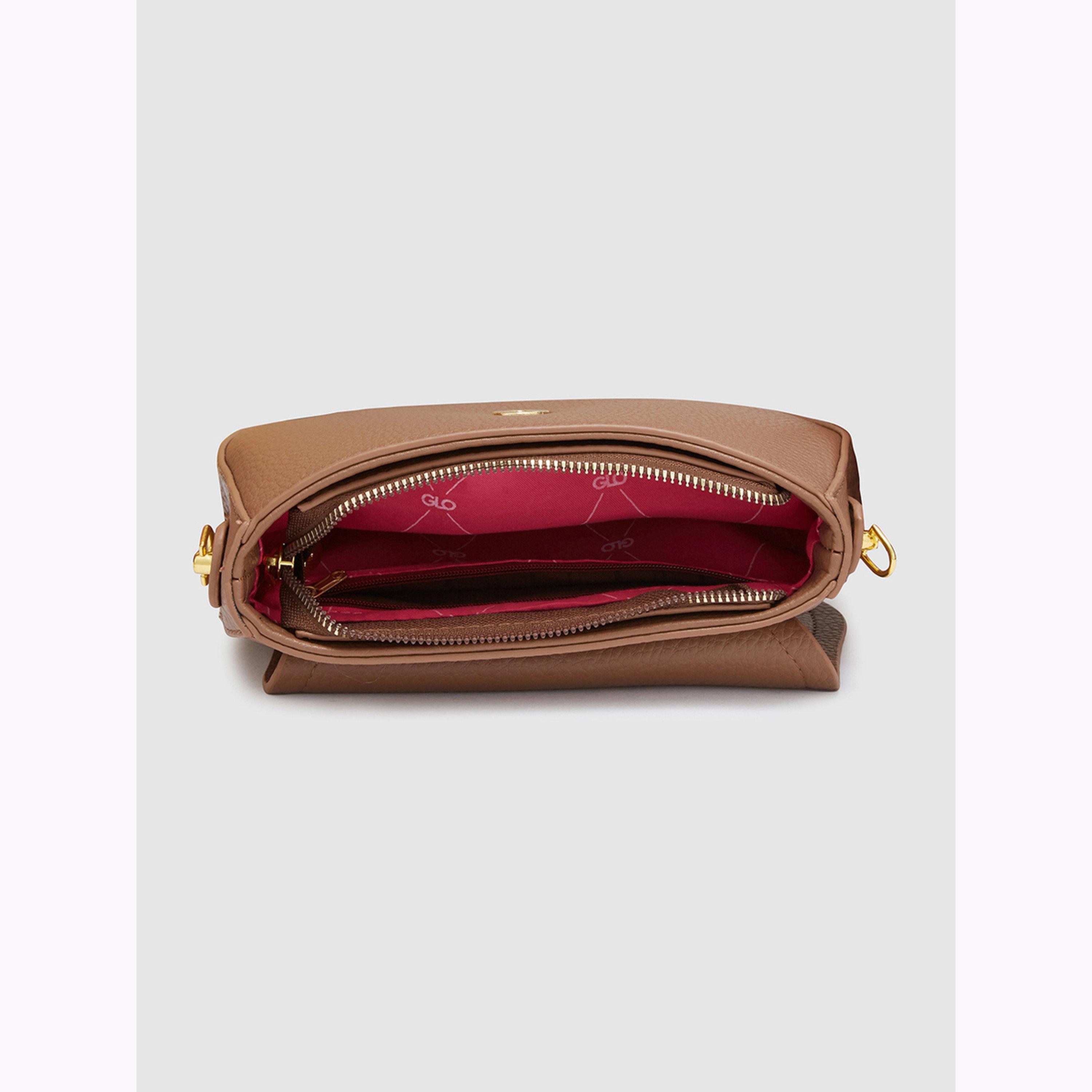 شنطة كروس بنية بارزة الملمس-women-bagsandwallets-handbags-image-5