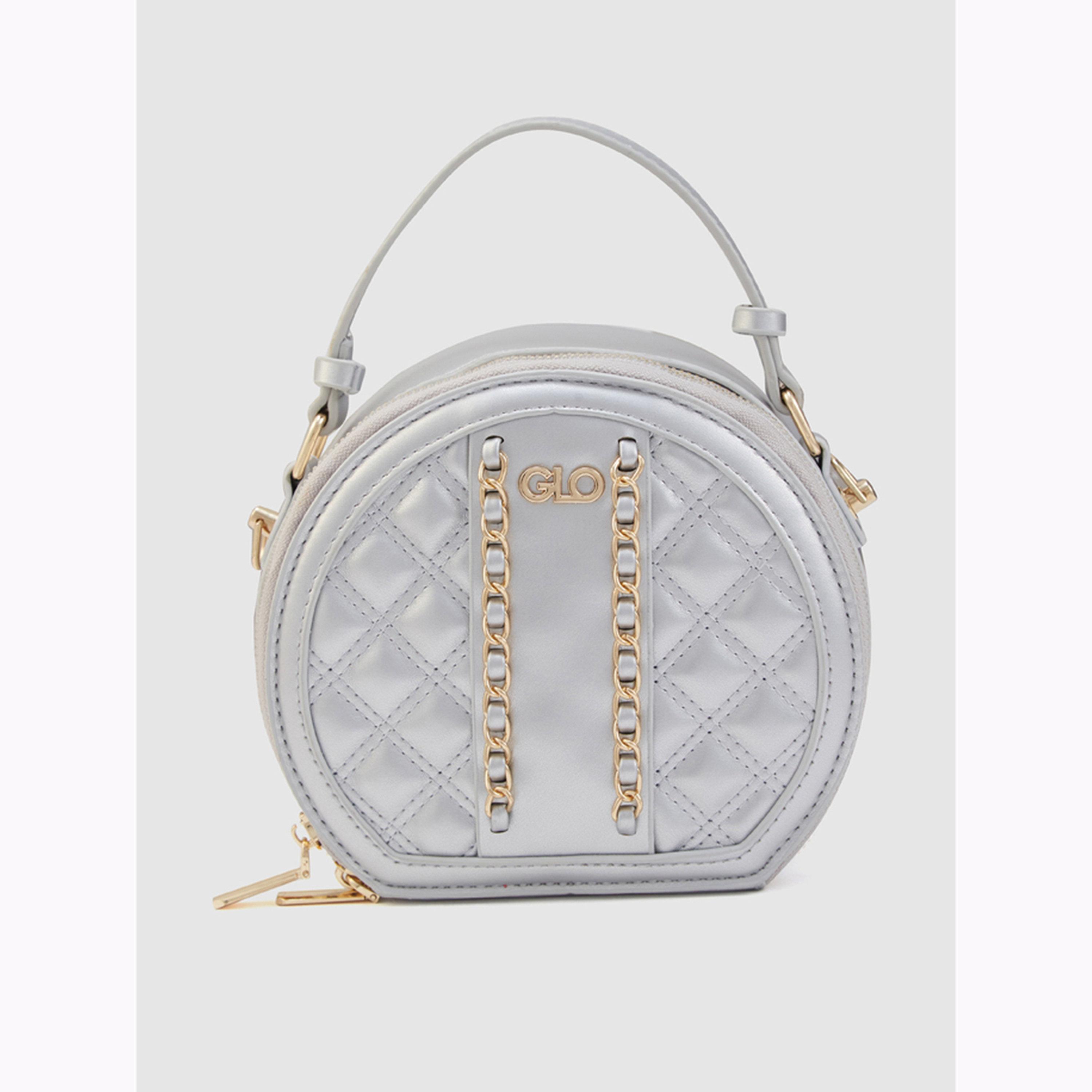 Globus X Styli Silver Embellished Crossbody Bag-women-bagsandwallets-handbags-image-1