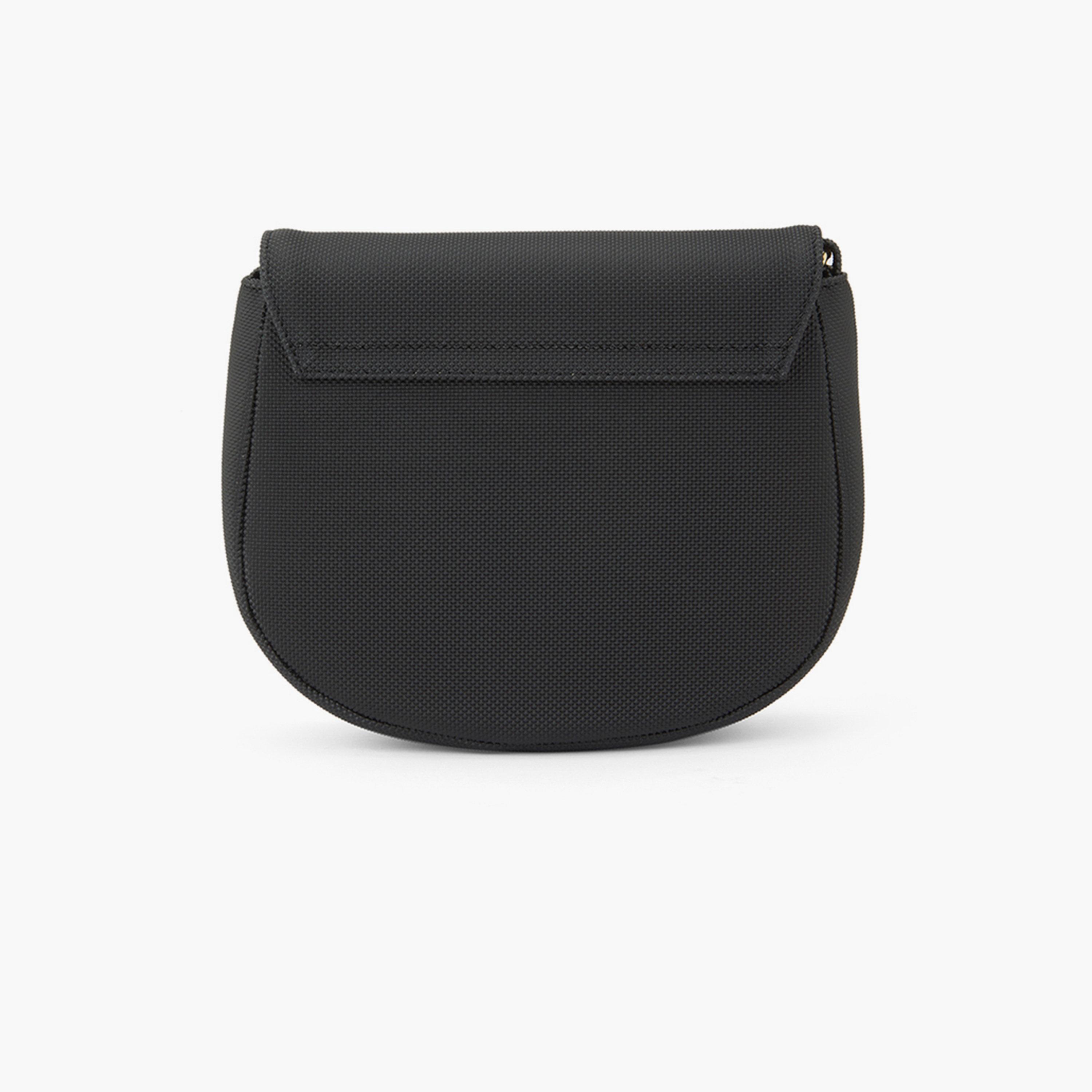 Globus X Styli Black Textured Crossbody Bag with Adjustable Strap-women-bagsandwallets-handbags-image-3