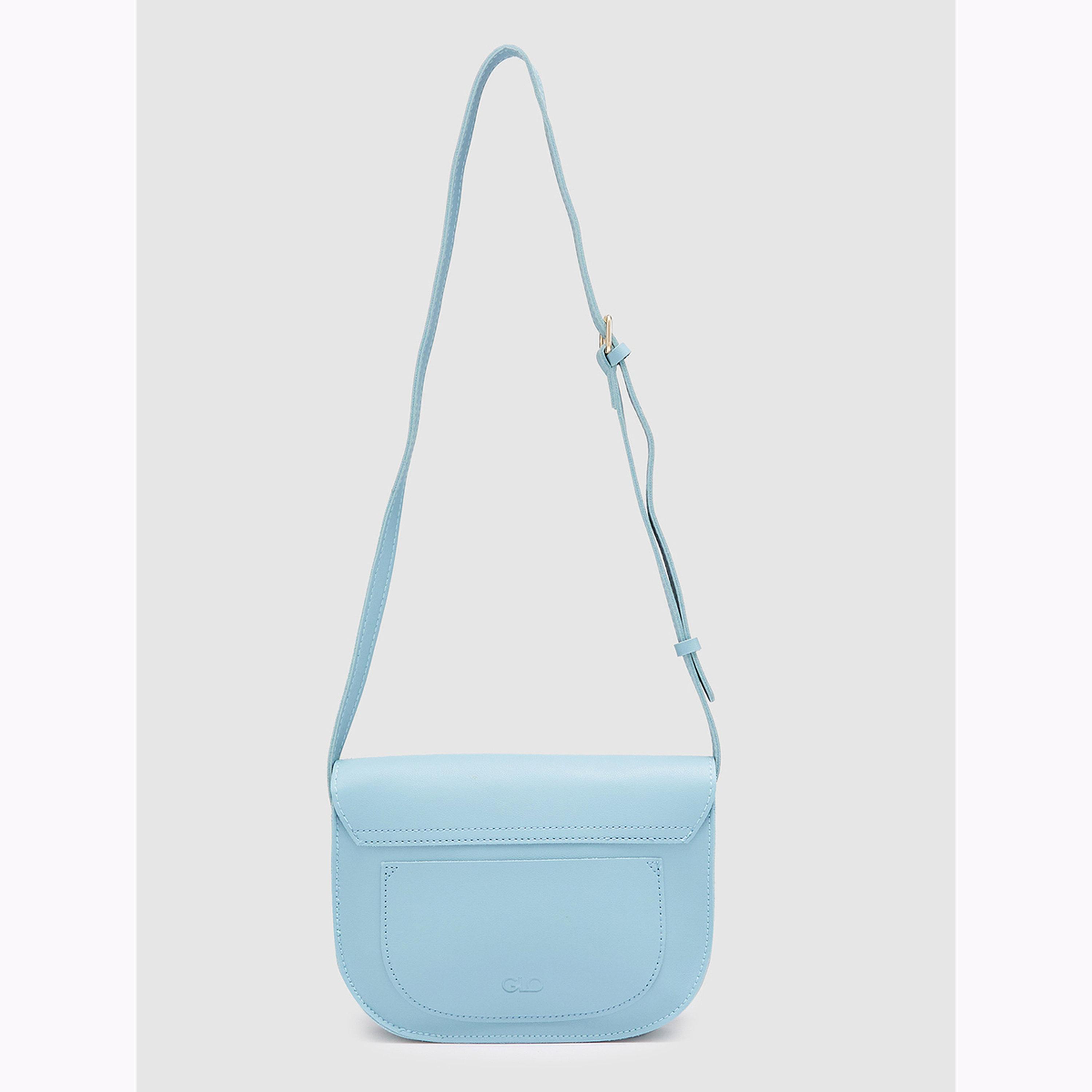 Globus X Styli Light Blue Crossbody Bag with Adjustable Strap-women-bagsandwallets-handbags-image-4