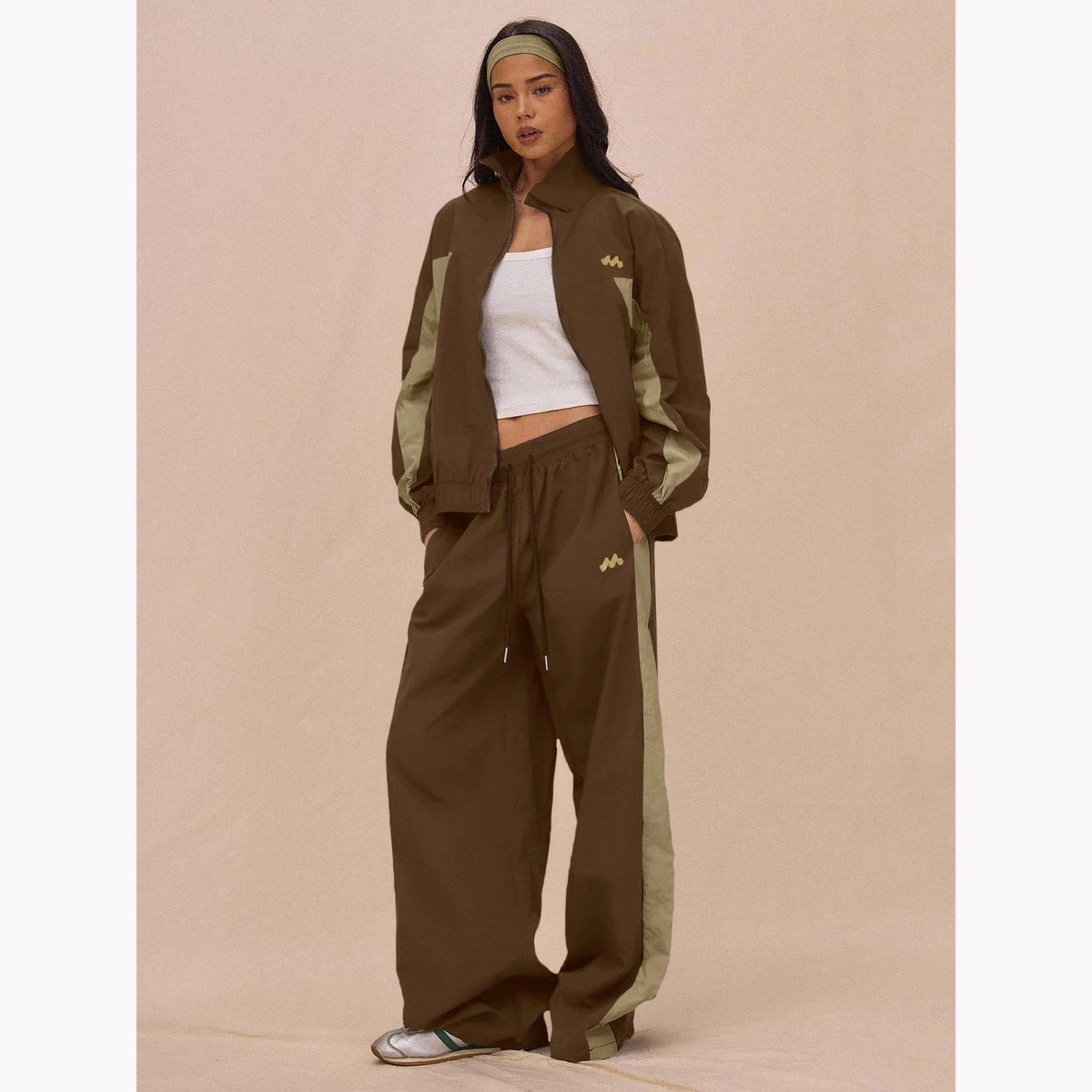 بنطال رياضي بأرجل واسعة ورباط-women-clothing-bottoms-joggers-image-2