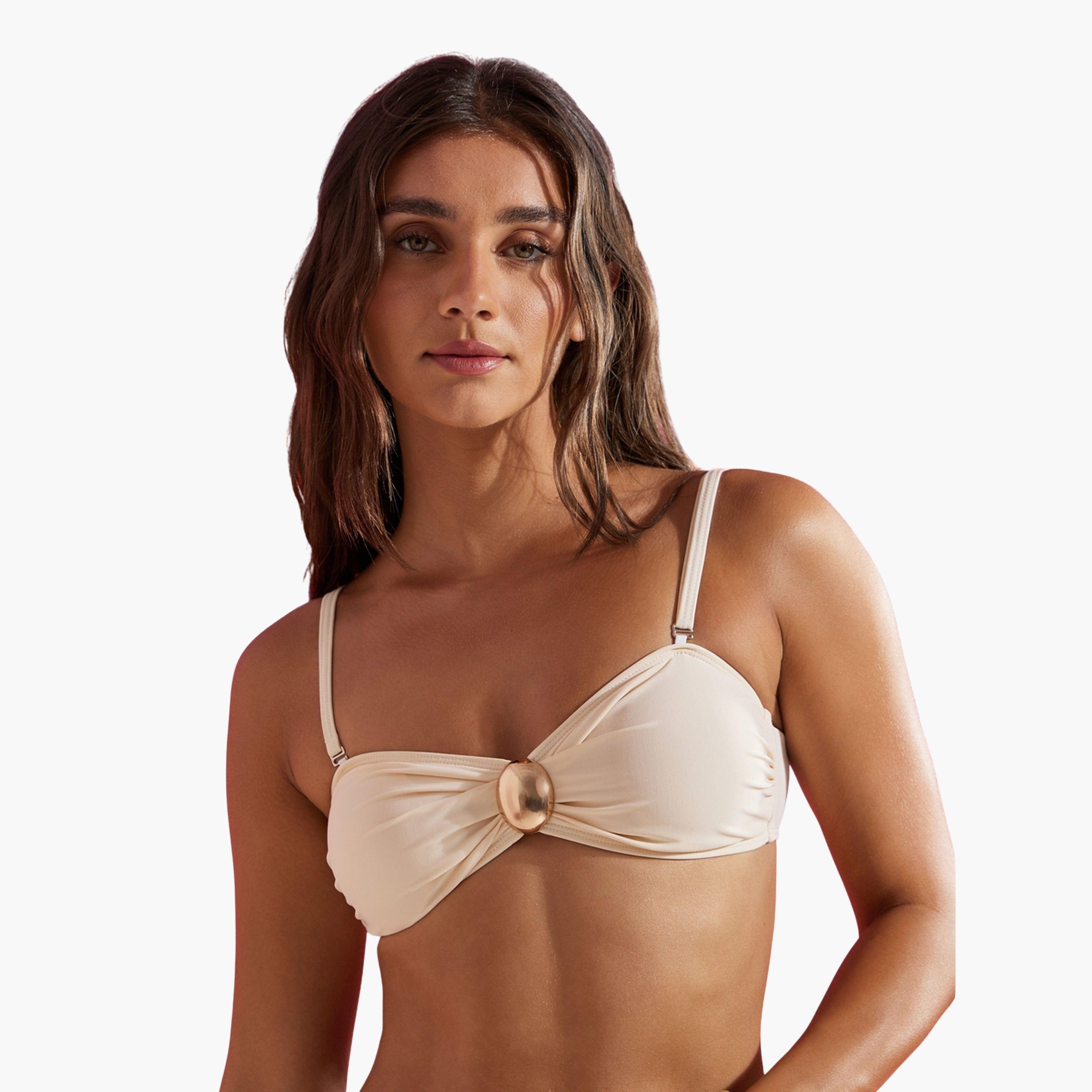 Styli Pack of 3 -  Bandeau Top with Detachable Strap, Bikini Brief and Wide Leg Pants-women-clothing-swimandbeach-swim-bikinis-image-4