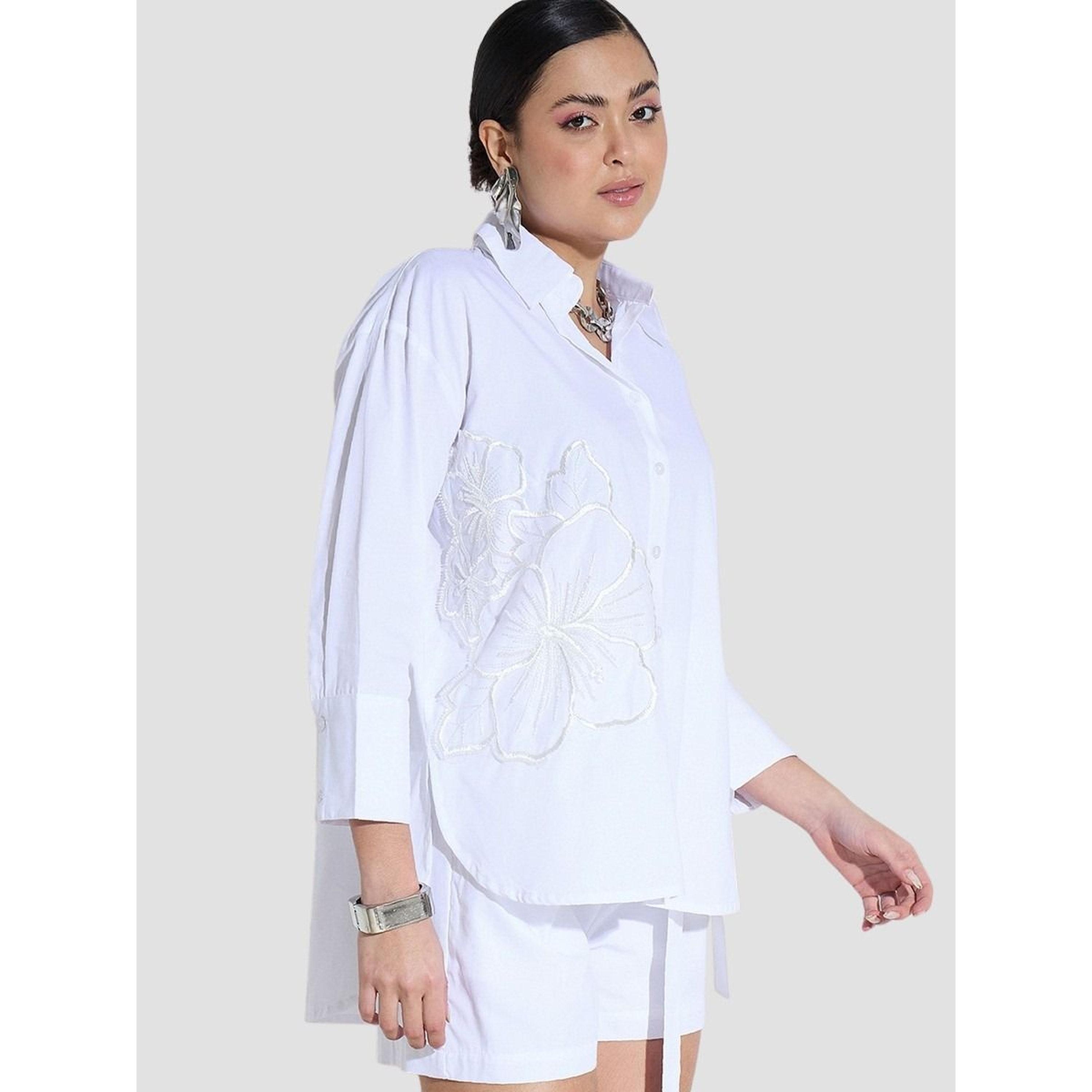 بلوزة بوبلين واسعة مطرزة أبيض-women-clothing-shirtsandblouses-shirts-image-6