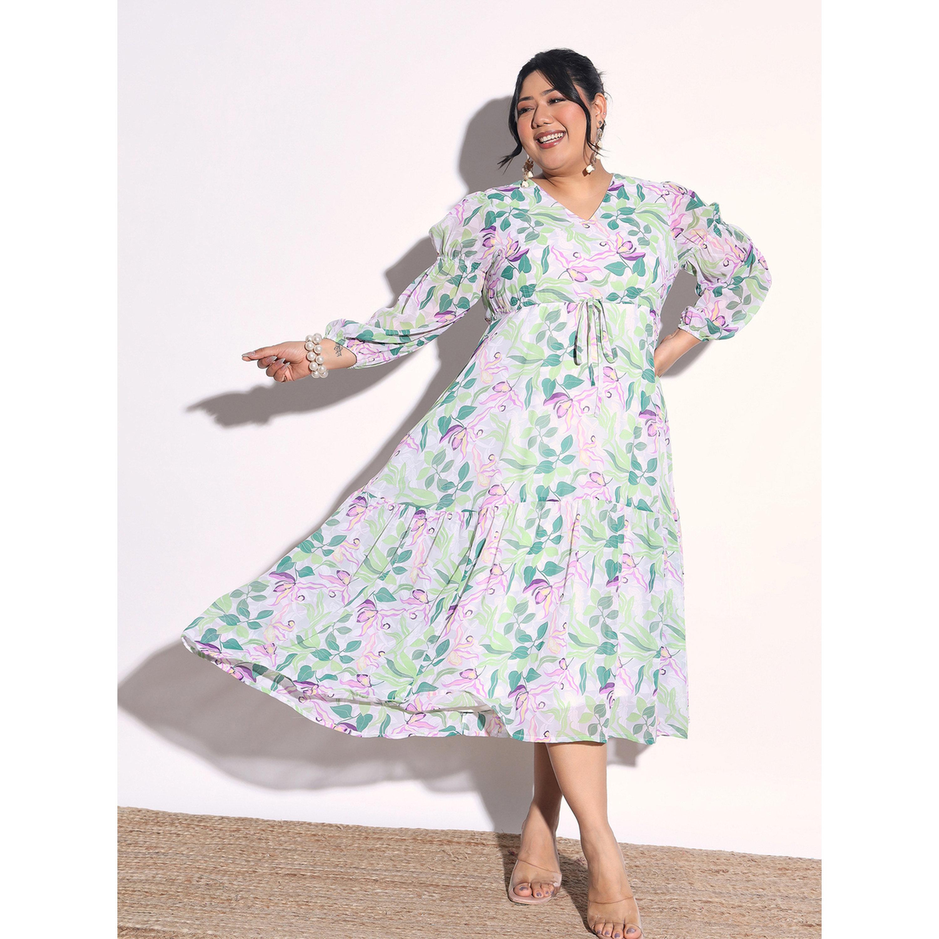 فستان ميدي متعدد الطبقات بطبعات زهور بمقاس كبير-women-clothing-dresses-image-6