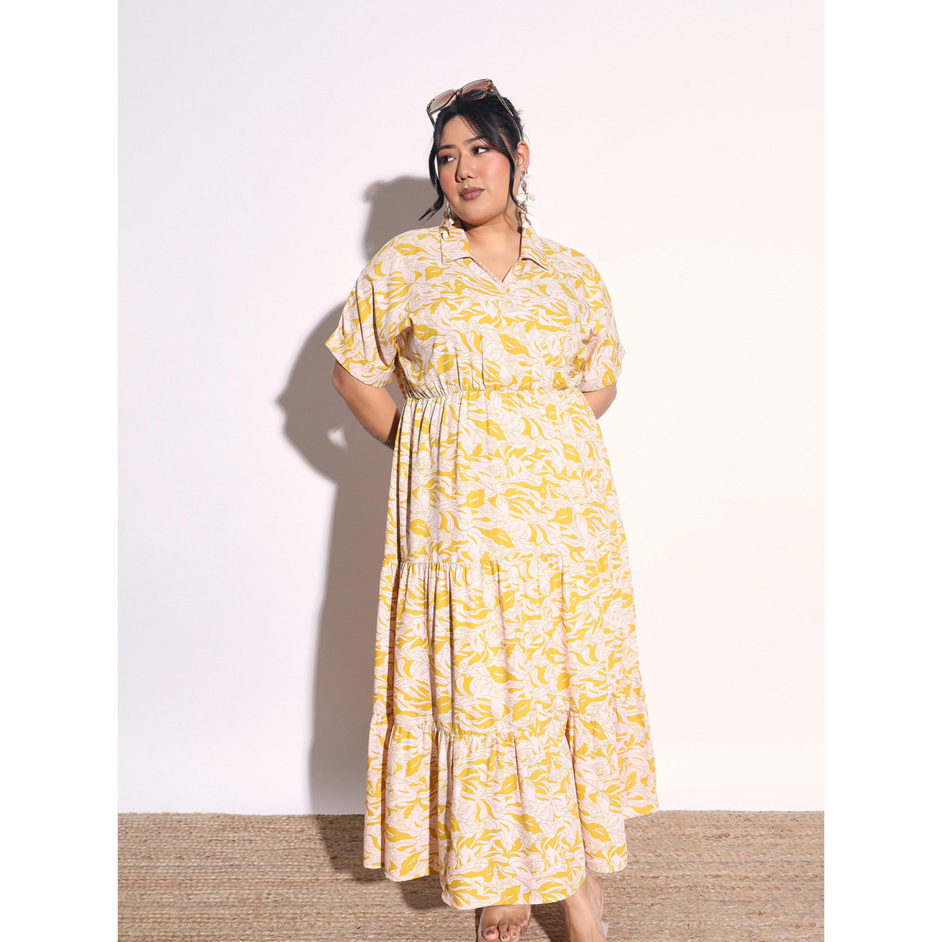 فستان طويل متعدد الطبقات بطبعات زهور بمقاس كبير-women-clothing-dresses-image-2