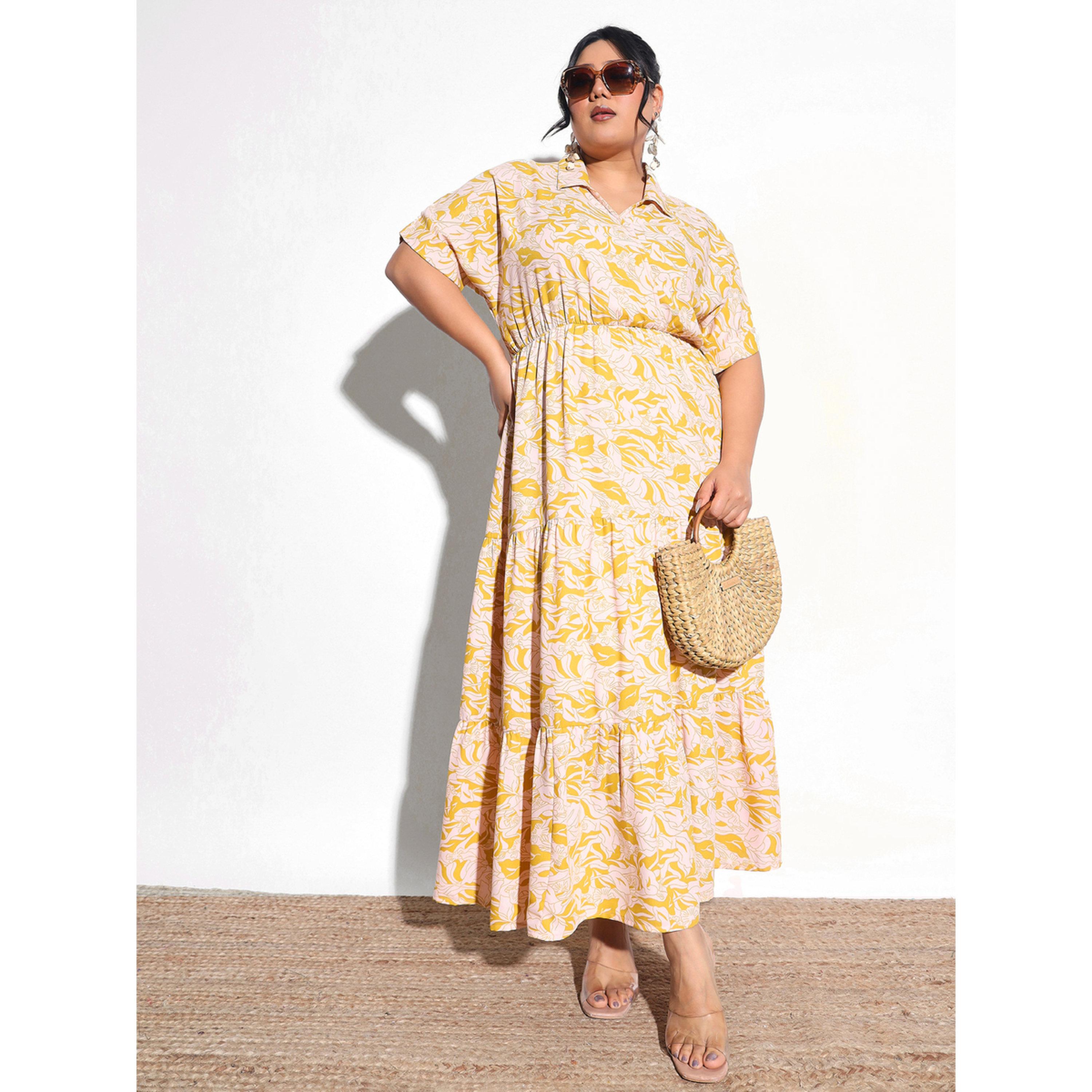 فستان طويل متعدد الطبقات بطبعات زهور بمقاس كبير-women-clothing-dresses-image-6