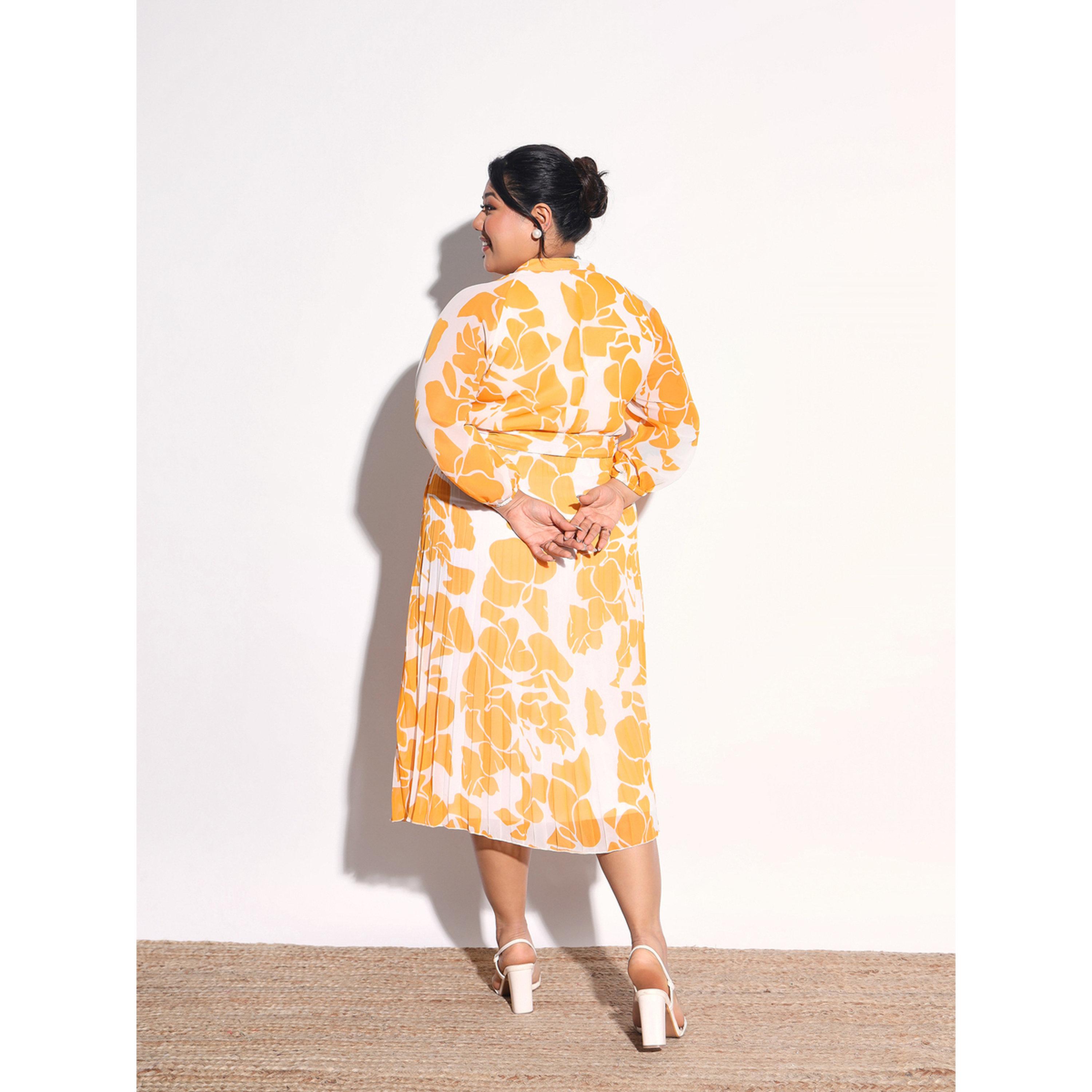 Sassafras X Styli Plus Size Floral Pleated Midi Dress-women-clothing-dresses-image-5