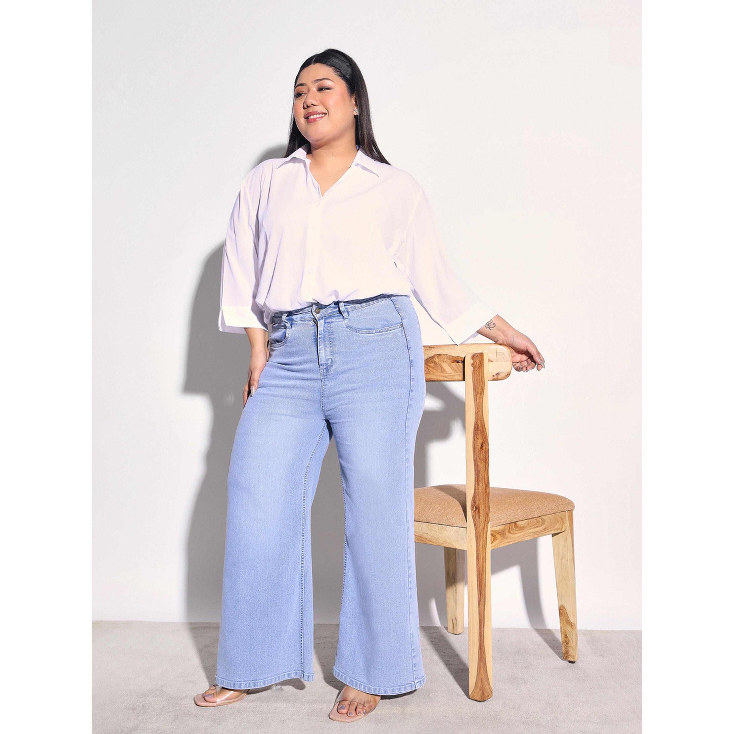 جينز بأرجل مستقيمة بمقاس كبير-women-clothing-bottoms-jeans-image-2