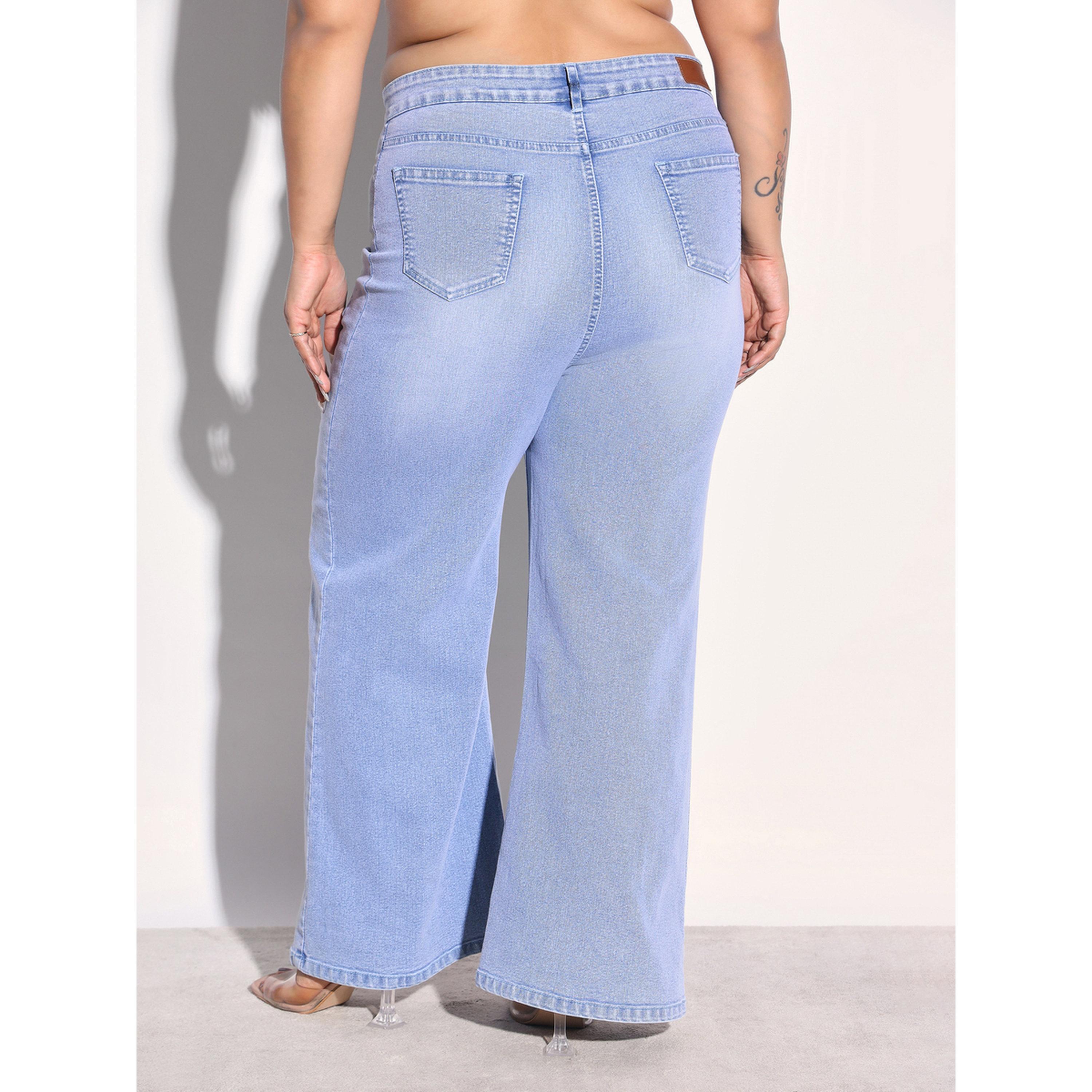جينز بأرجل مستقيمة بمقاس كبير-women-clothing-bottoms-jeans-image-5