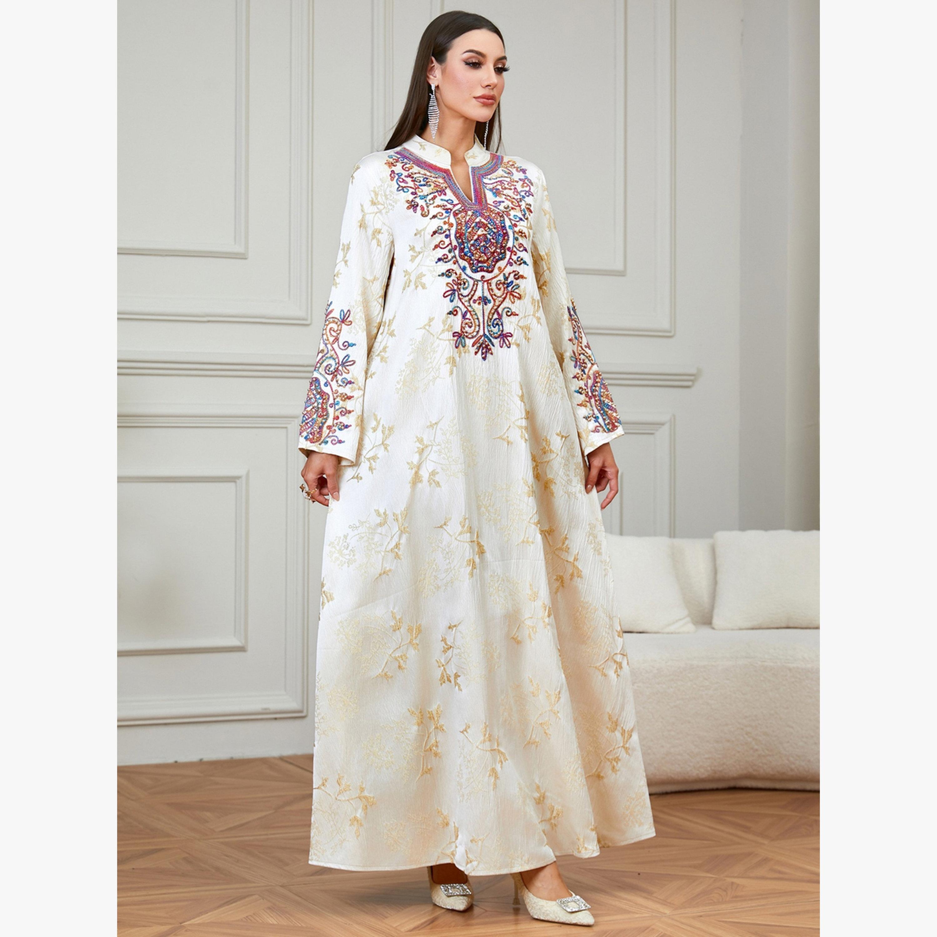 جلابية مطرزة بالخرز-women-arabicclothing-jalabiyas-image-4