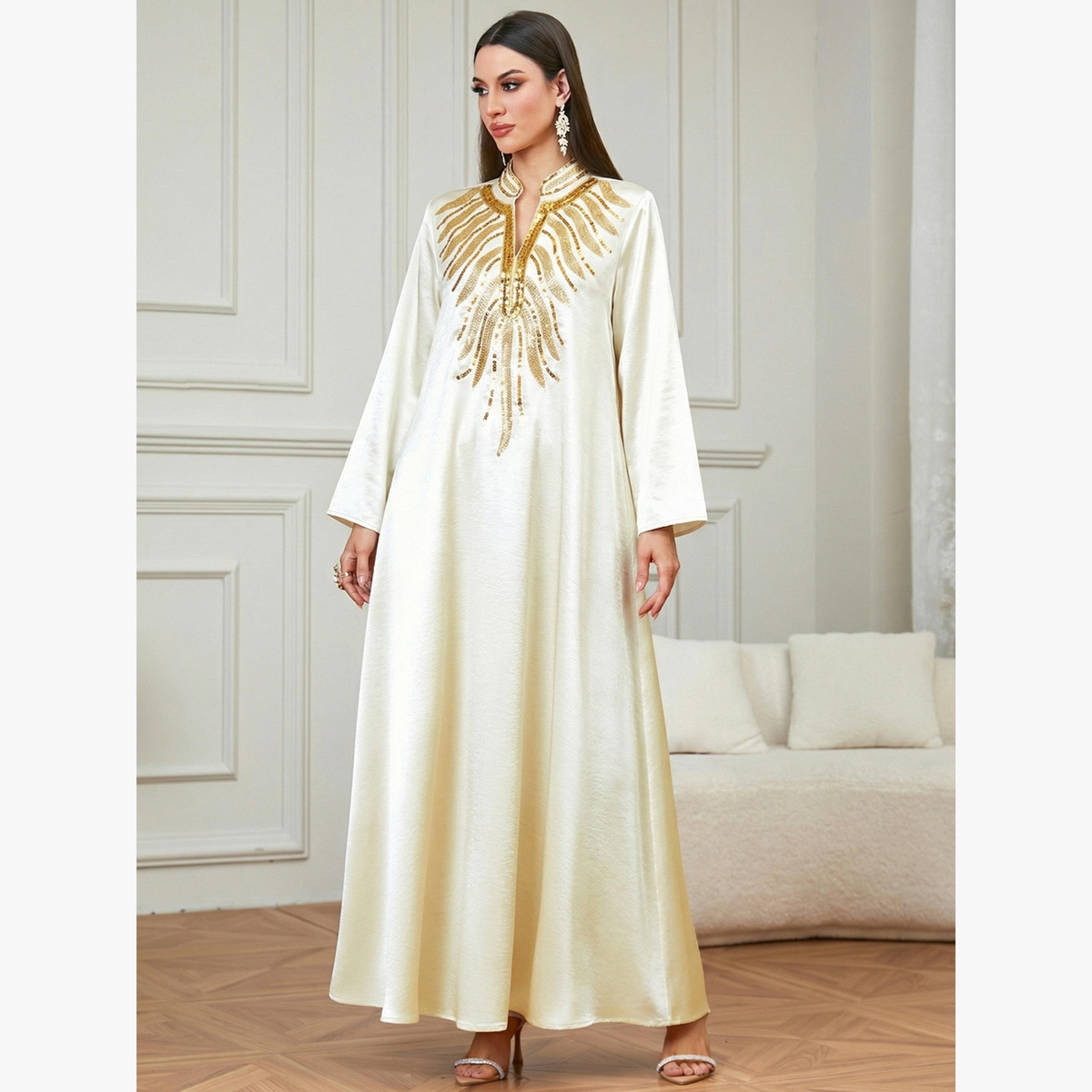 جلابية بياقة مطرزة-women-arabicclothing-jalabiyas-image-4