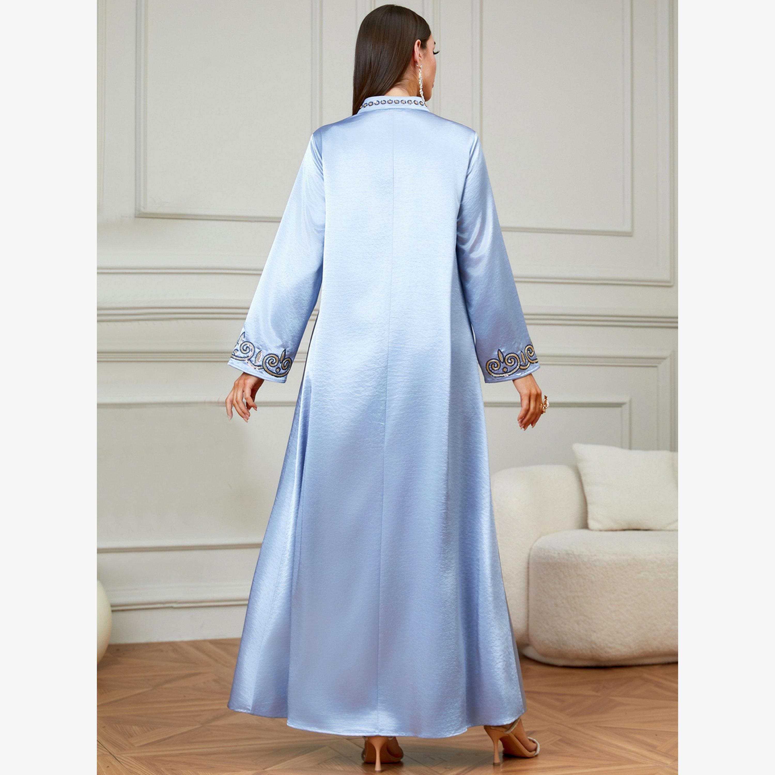 Take Two Light Blue Embroidered Jalabiya-women-arabicclothing-jalabiyas-image-5
