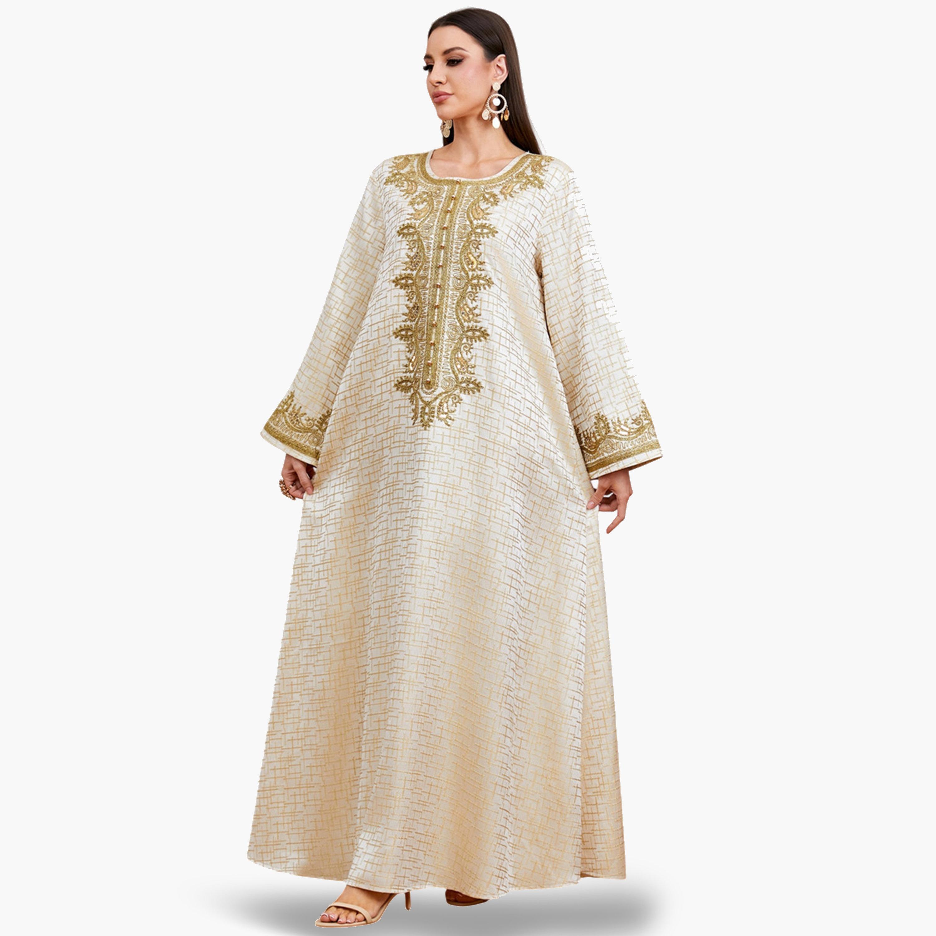 جلابية مطرزة بحافة واسعة-women-arabicclothing-jalabiyas-image-5