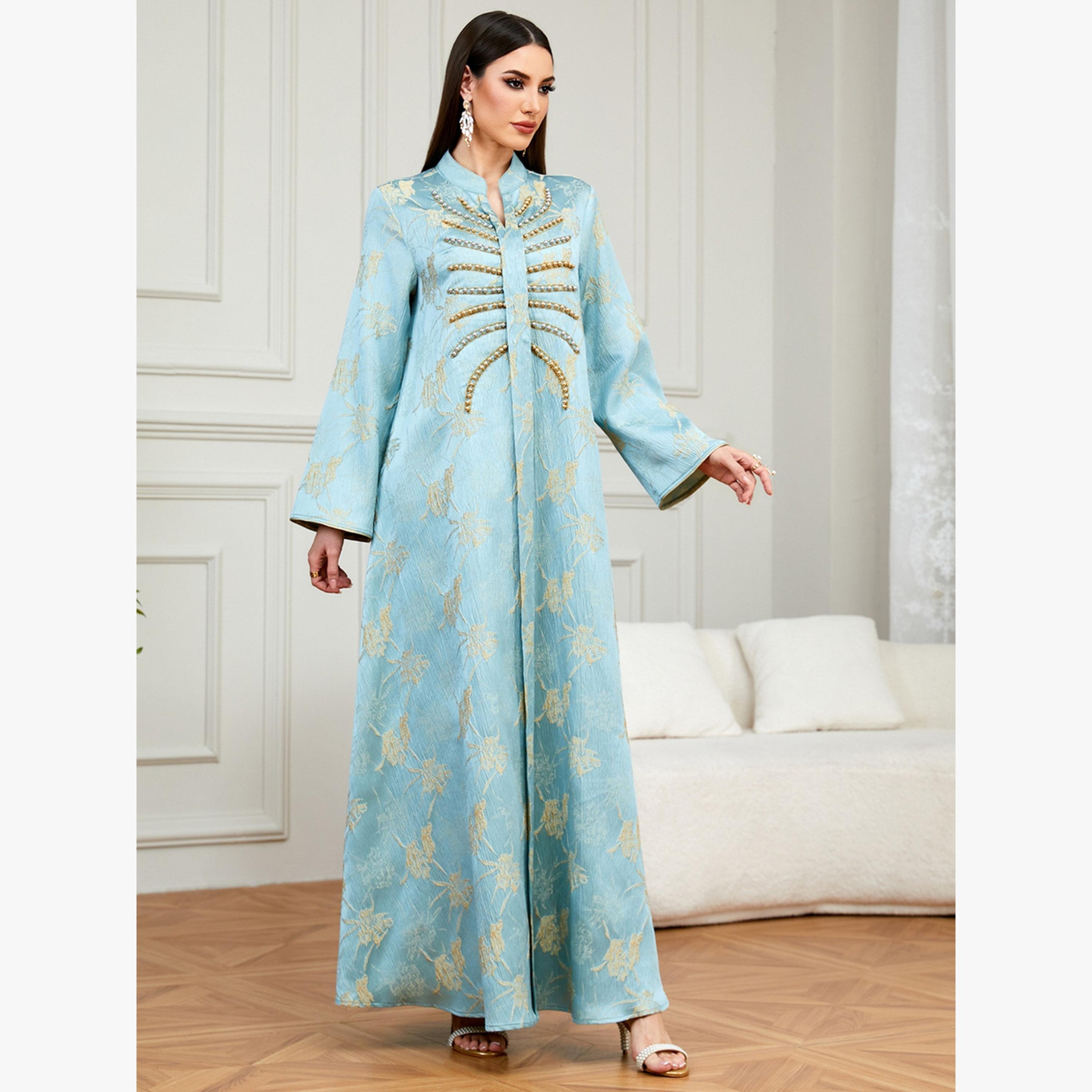 جلابية مطرزة بحافة واسعة-women-arabicclothing-jalabiyas-image-3
