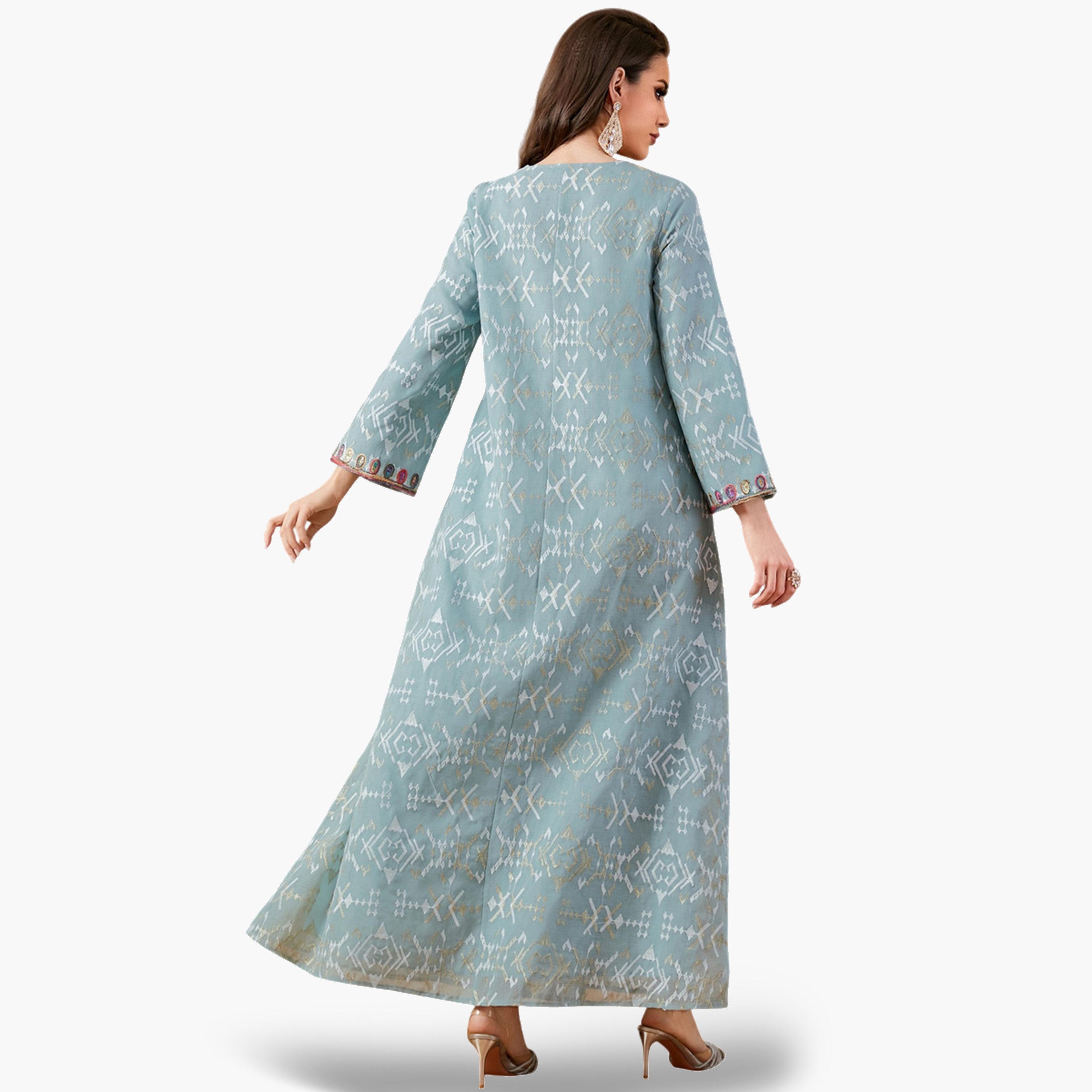 جلابية مطرزة بحافة واسعة-women-arabicclothing-jalabiyas-image-4