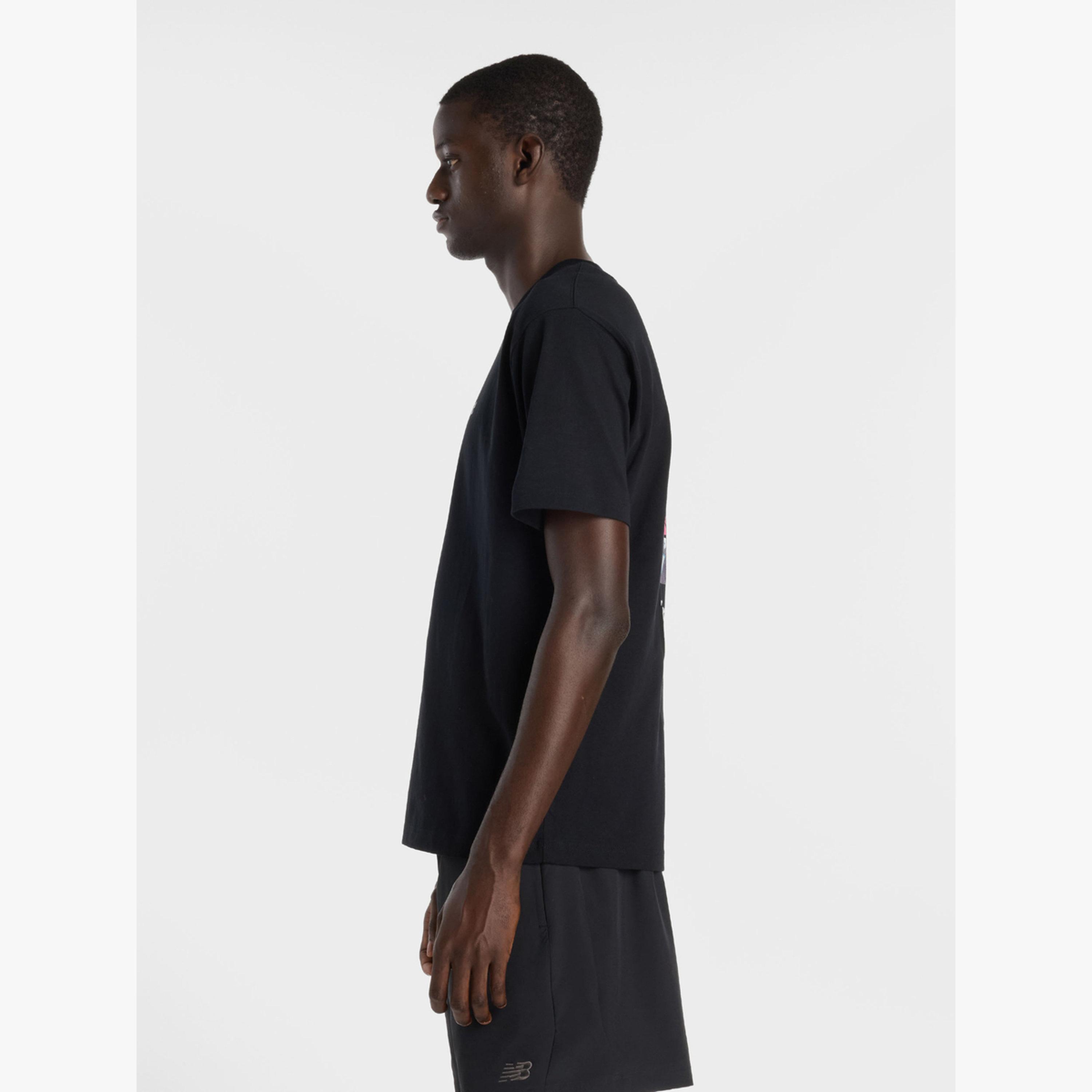 New Balance Black Printed Cotton T-Shirt-men-clothing-tshirtsandpolos-tshirts-image-3