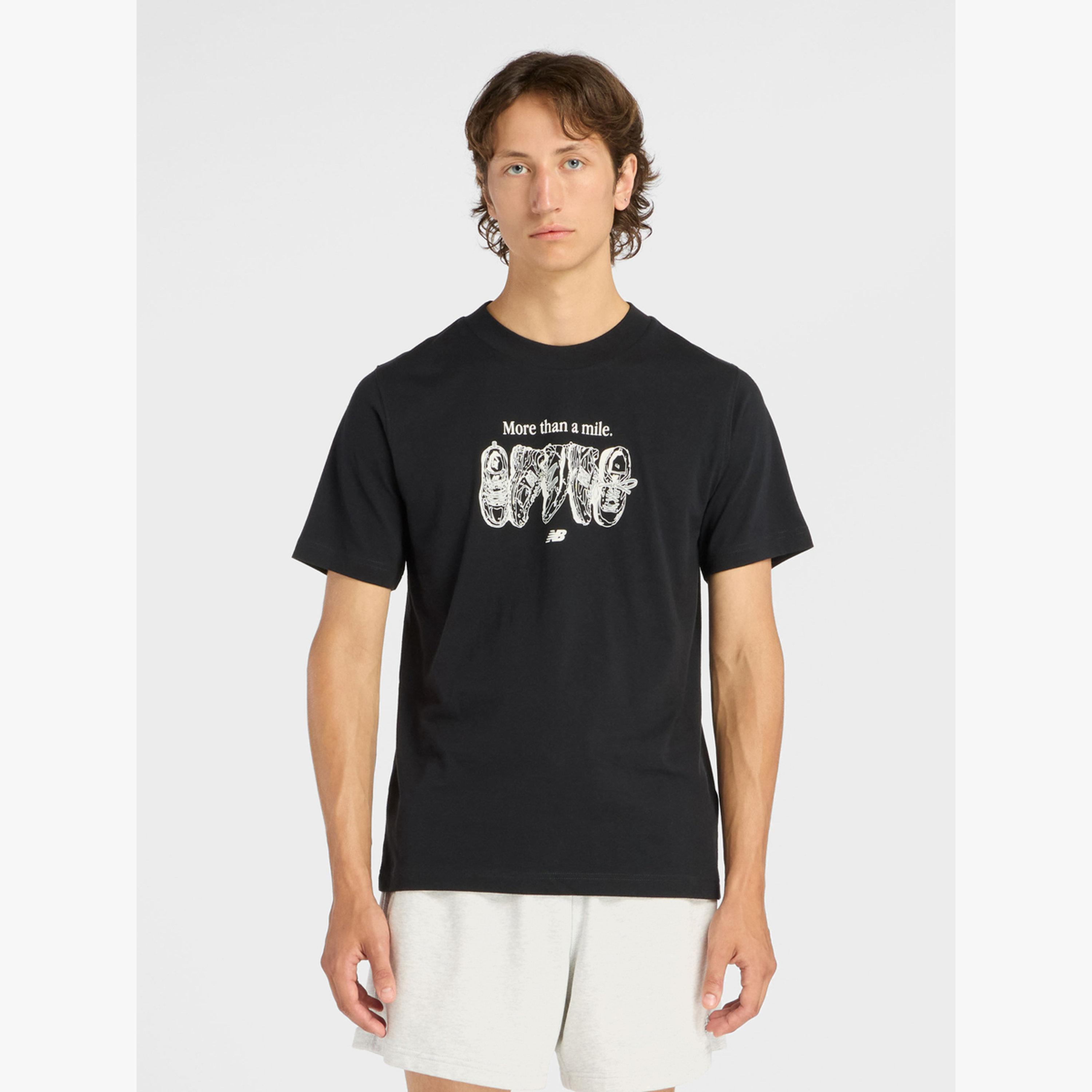 New Balance Black Graphic Print Cotton T-Shirt-men-clothing-tshirtsandpolos-tshirts-image-1